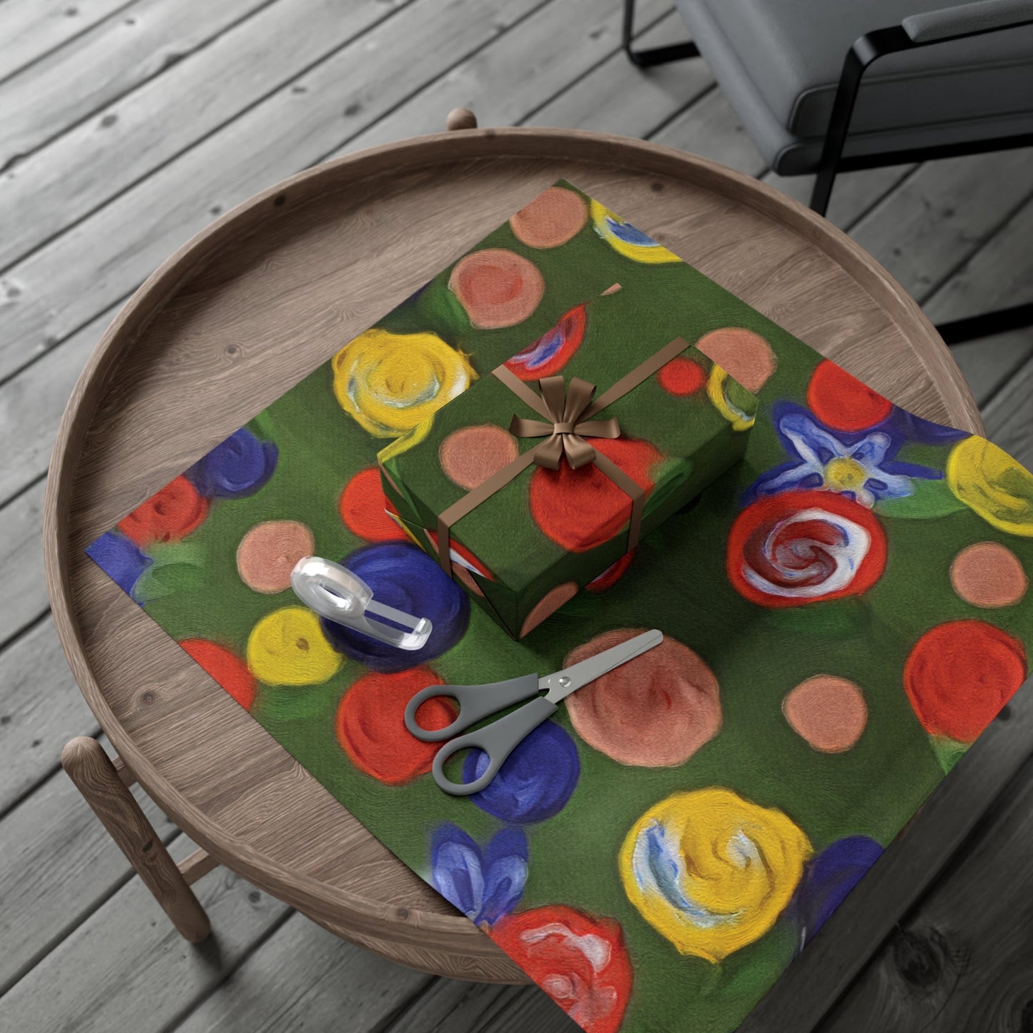 Gift Wrap Paper - Swirly