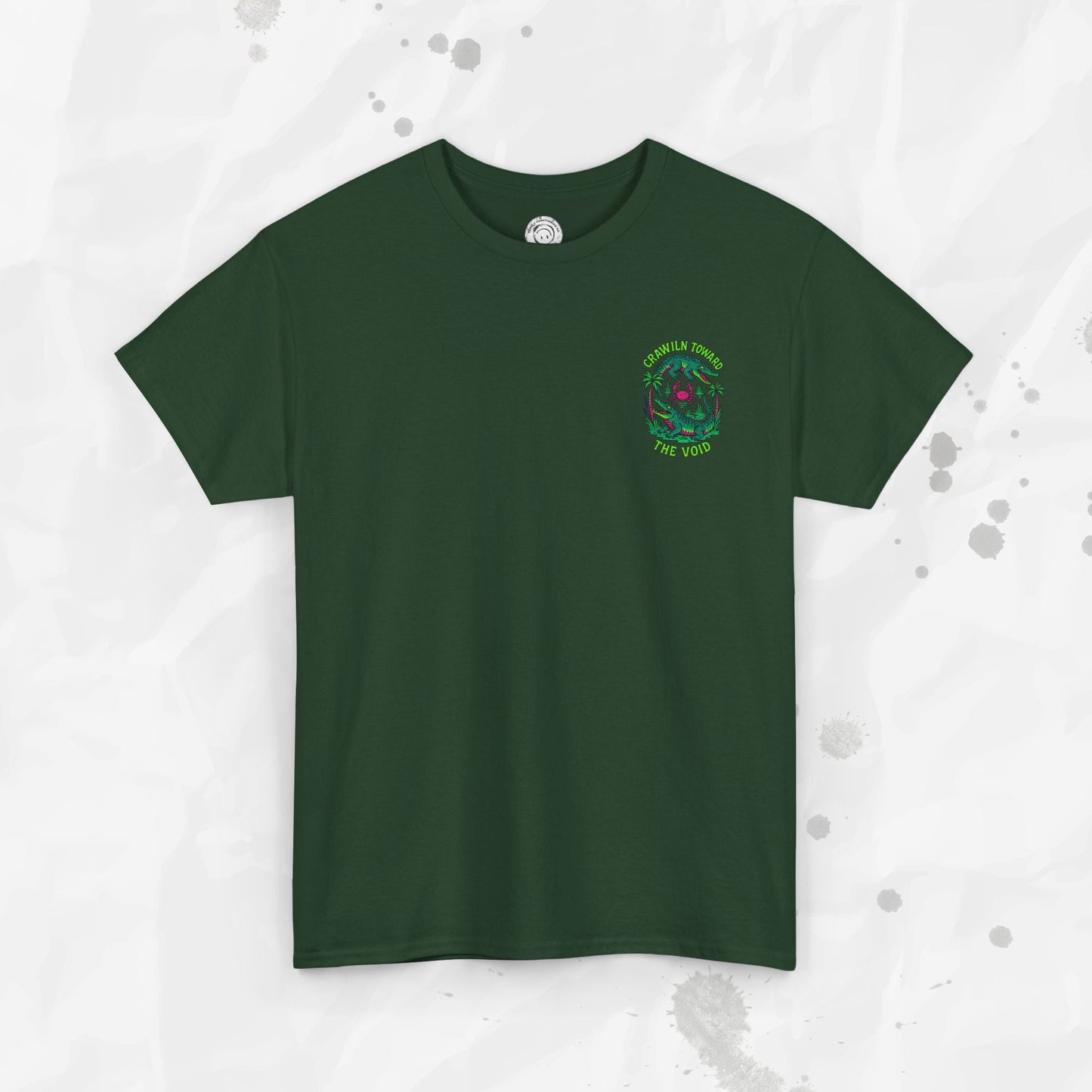 Crawlin’ Towards the Void – T-Shirt (Pocket Print)