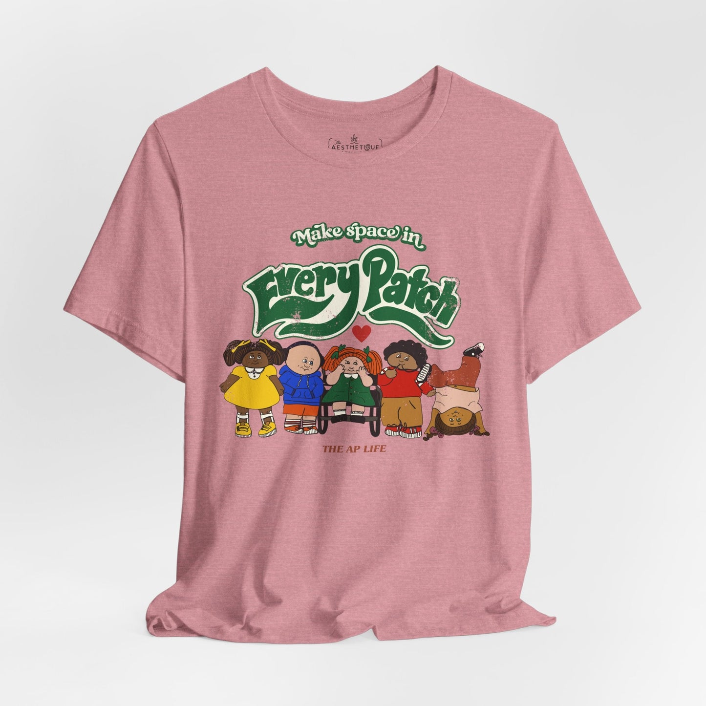Make Space in Every Patch - Inclusion Matters - Adult Unisex Jersey Tee