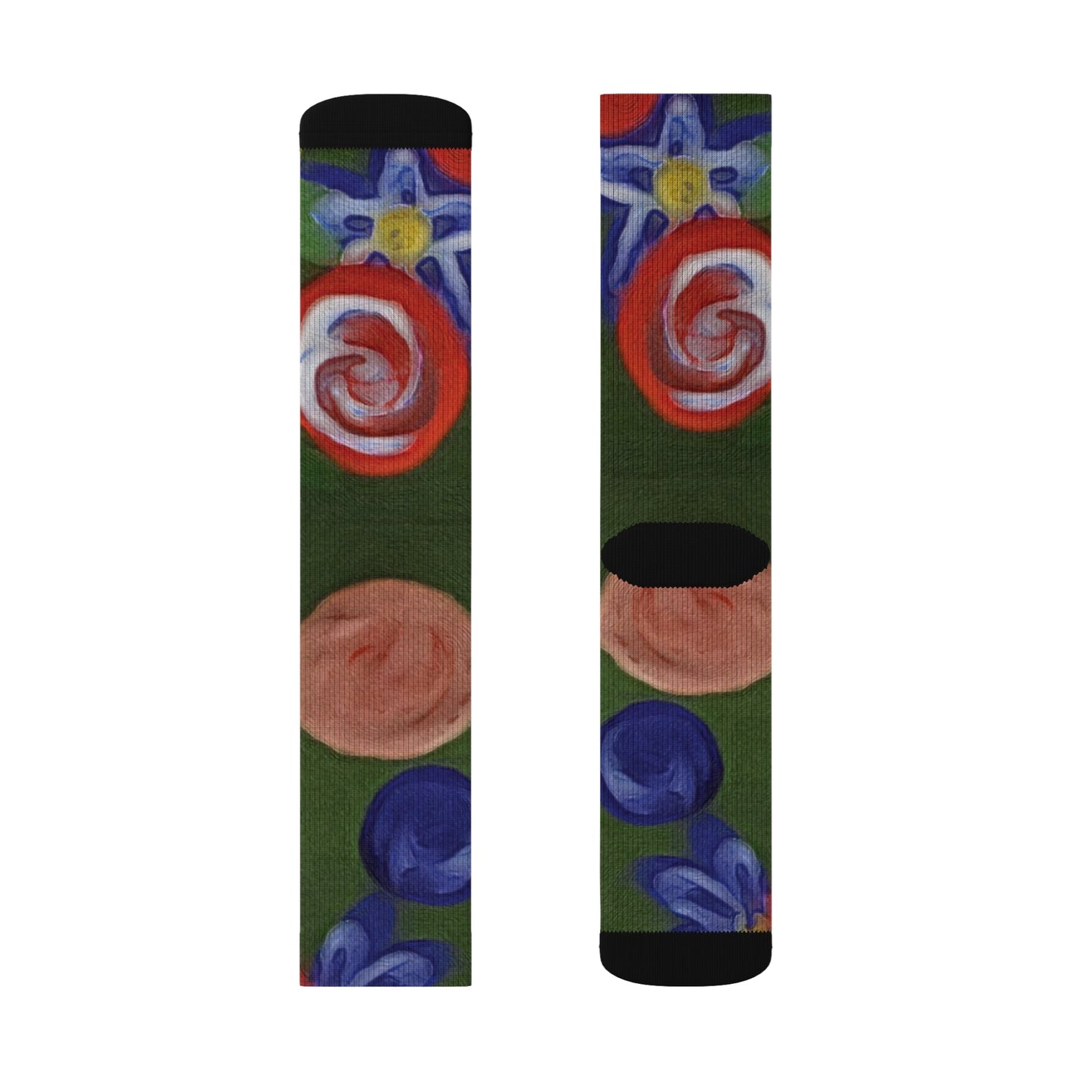 Sublimation Socks - "Blobs"