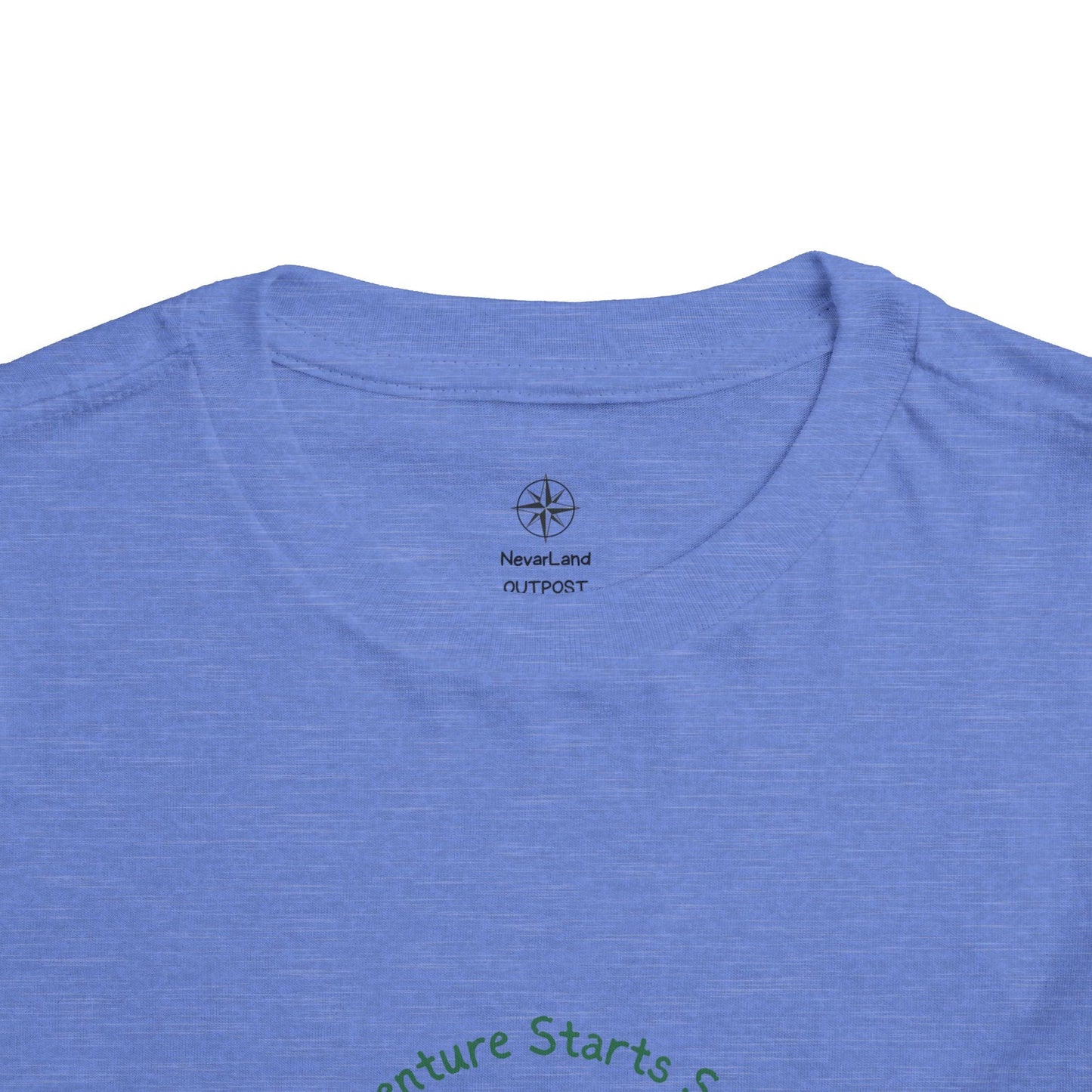"Adventure Starts Small" Woodland Camper Graphic - Toddler Tee