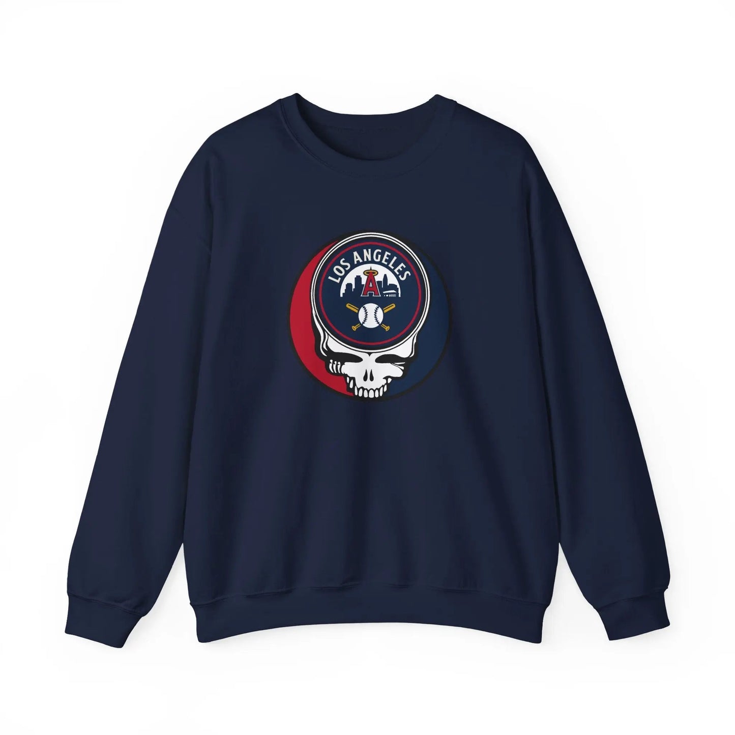 Los Angeles Angels Original Stealie × Grateful Dead Crewneck