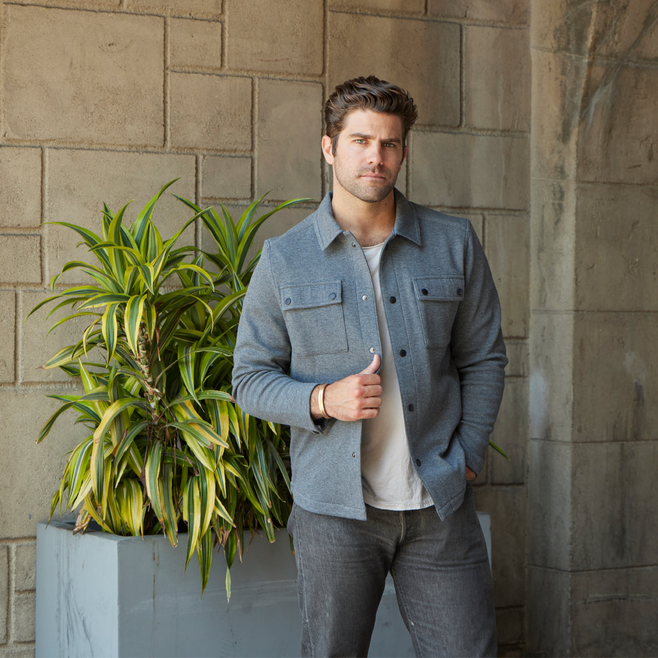 Peter Pique Shacket
