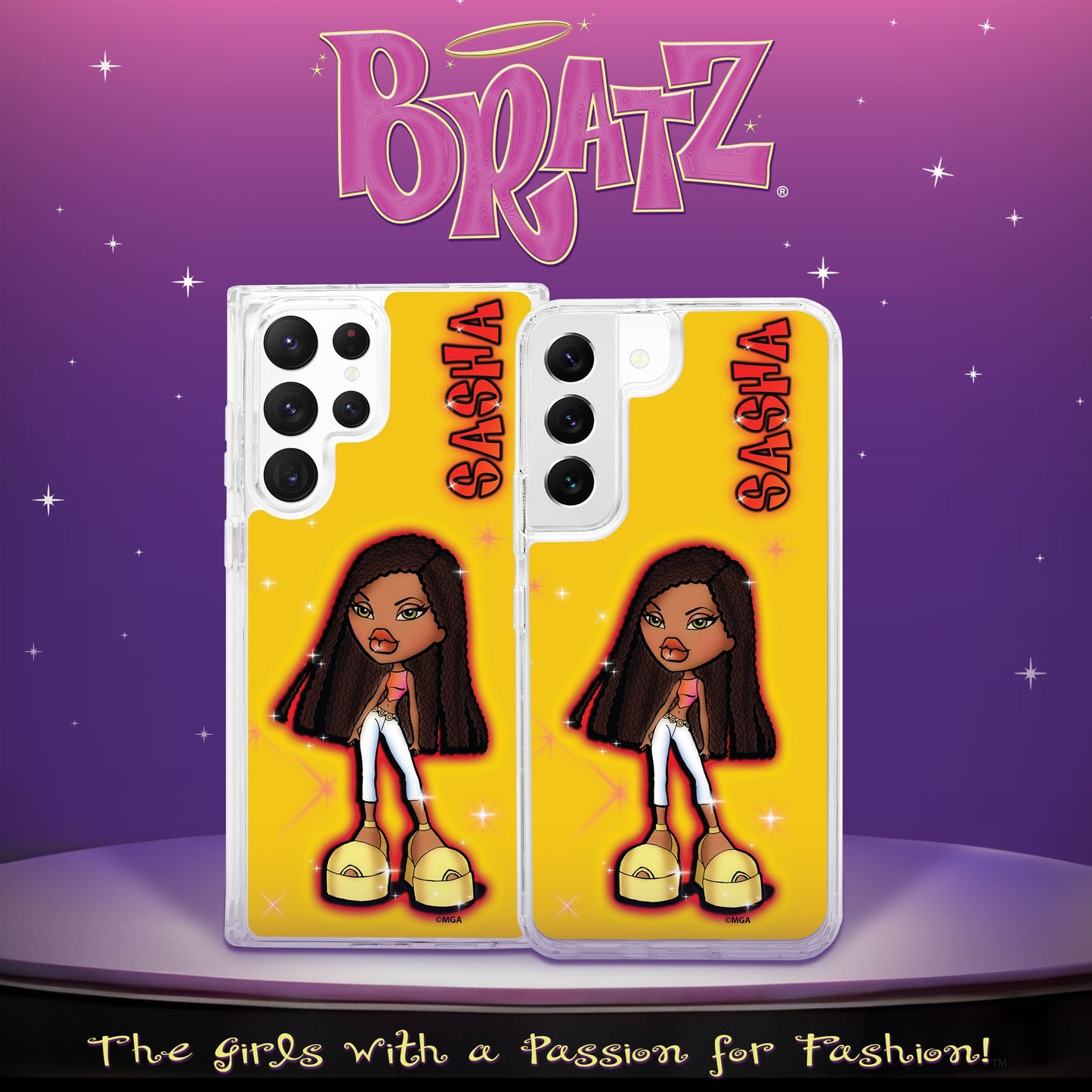 Bratz® Passion for Fashion HD Samsung Galaxy S22 Phone Case