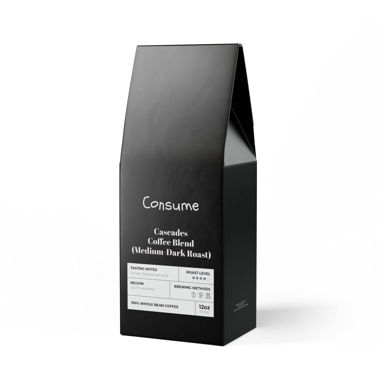 Cascades Coffee Blend (Medium-Dark Roast)