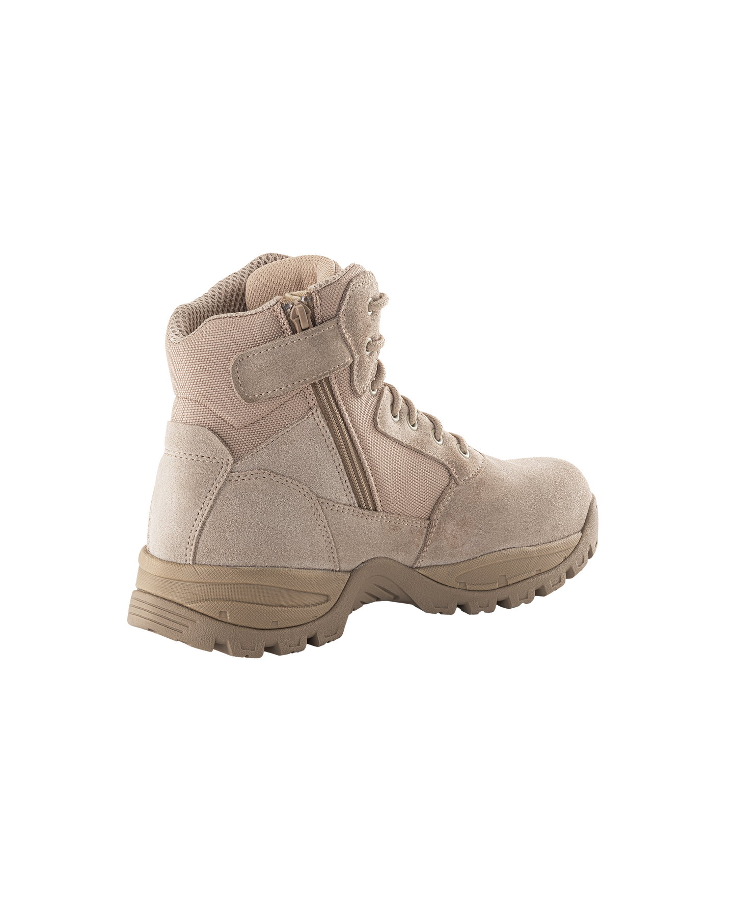 Kiwi Rugged Sand Suede Mid-Cut 6" Zipped Water Resistant Tactical Boots [R63000]