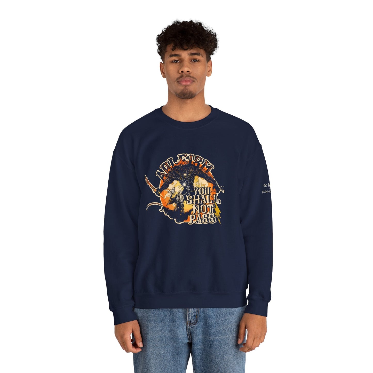Ableism - You Shall Not Pass - LOTR - Adult Unisex Heavy Blend™ Crewneck Sweatshirt