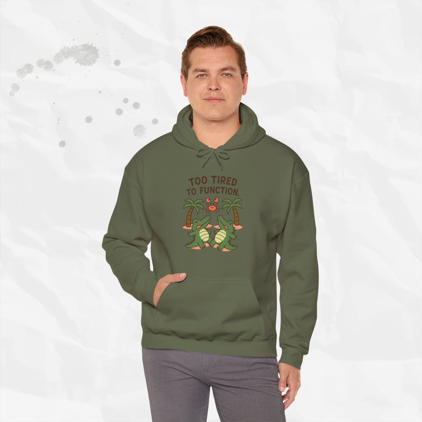 Too Tired to Function – Hoodie