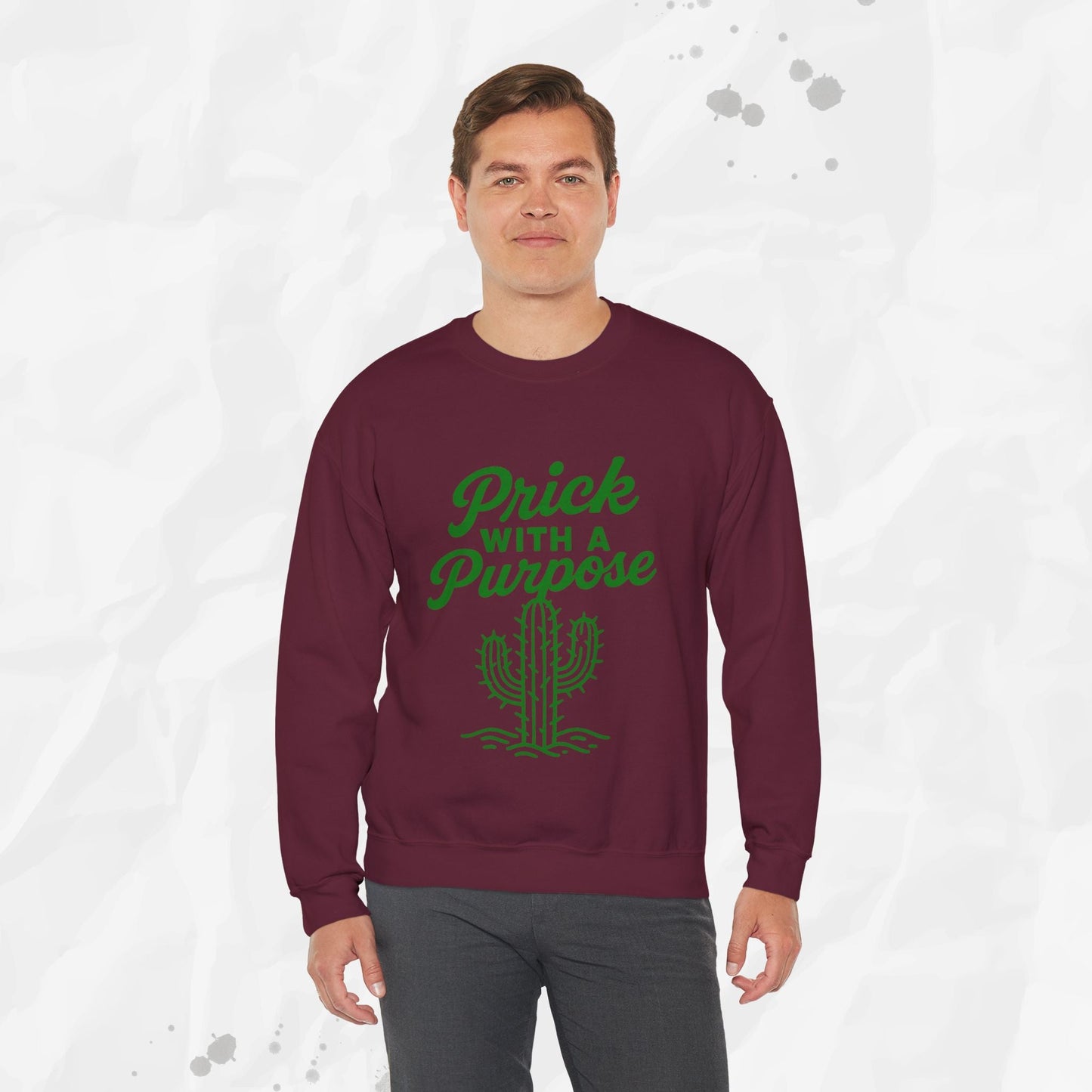 Prick With A Purpose - Crewneck Sweatshirt