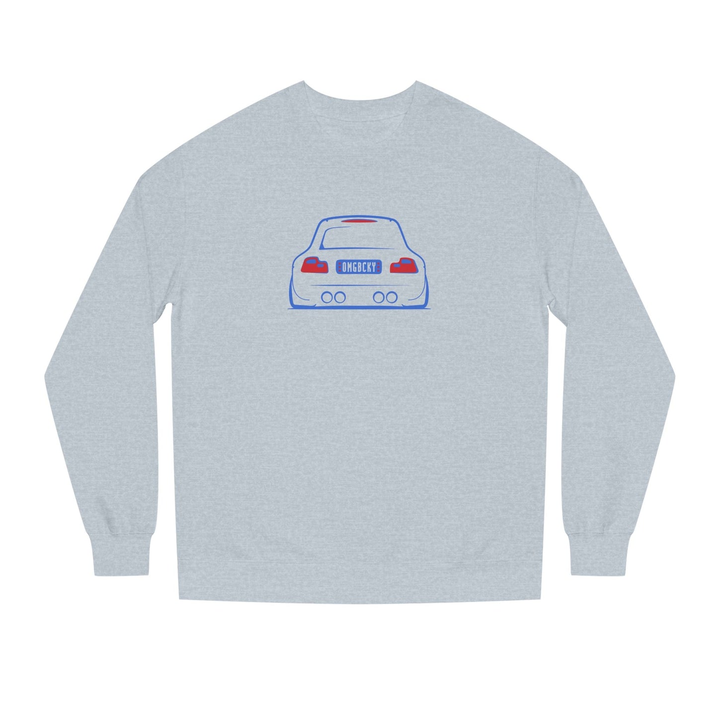 OMGBCKY Coupe Sweatshirt - Unisex Independent Trading Company Crew Neck Fleece Sweatshirt