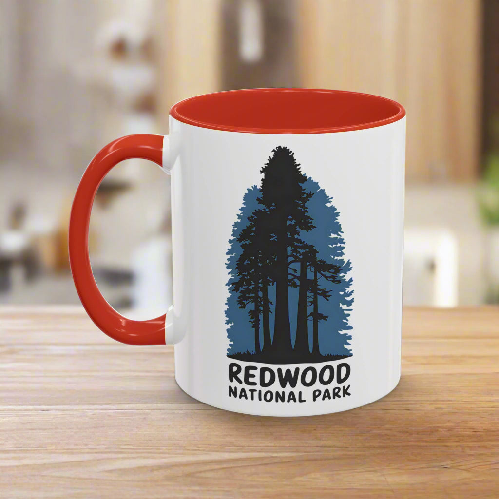 Redwood National Park Colored Mug