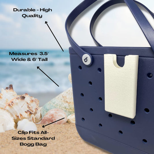 BOGLETS - Phone Holder Charm Accessory Compatible with Bogg Bags - Keep your Phone Handy with your Tote Bag - Made in the USA