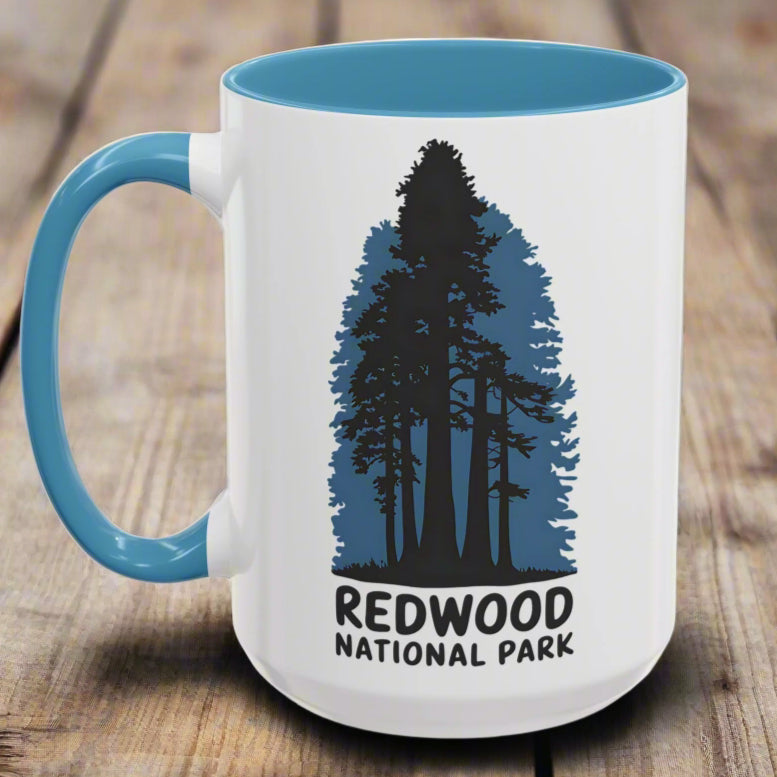 Redwood National Park Colored Mug