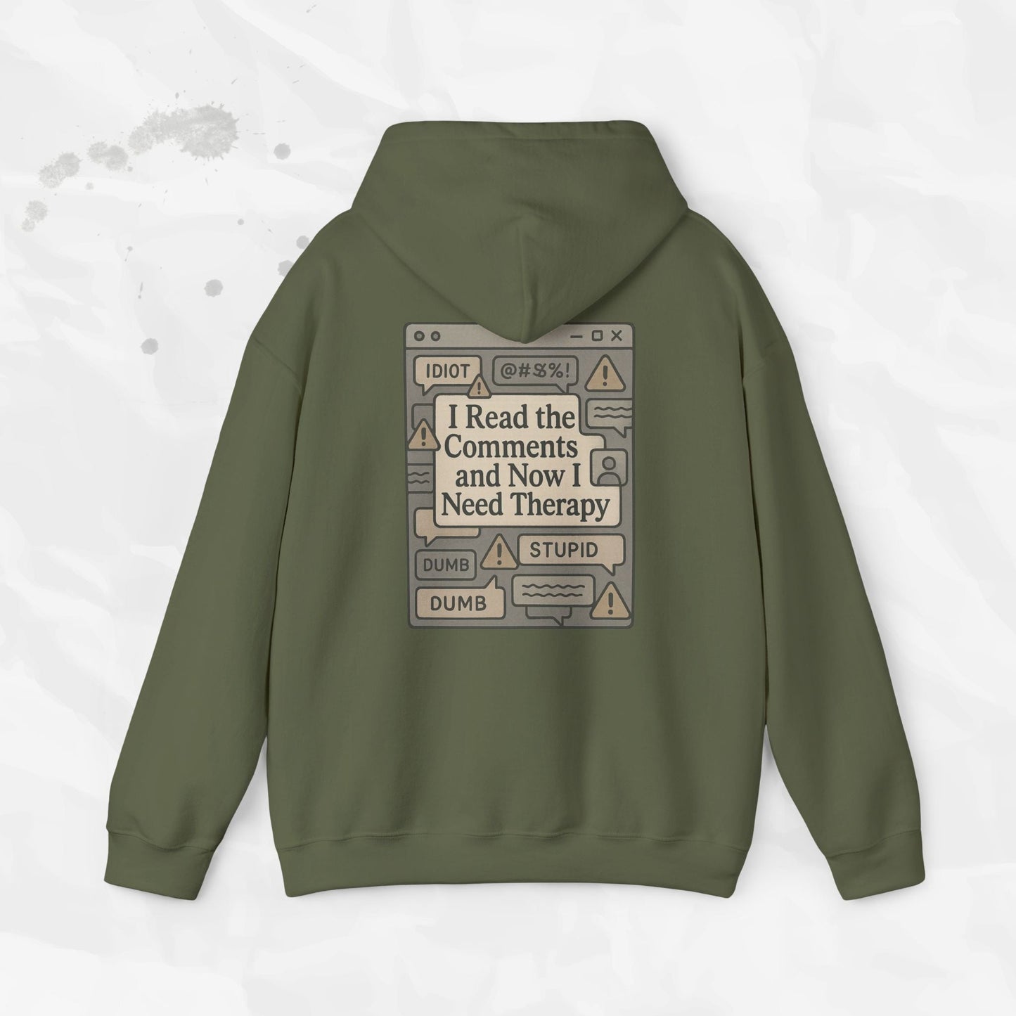 I Read the Comments and Now I Need Therapy - Hoodie