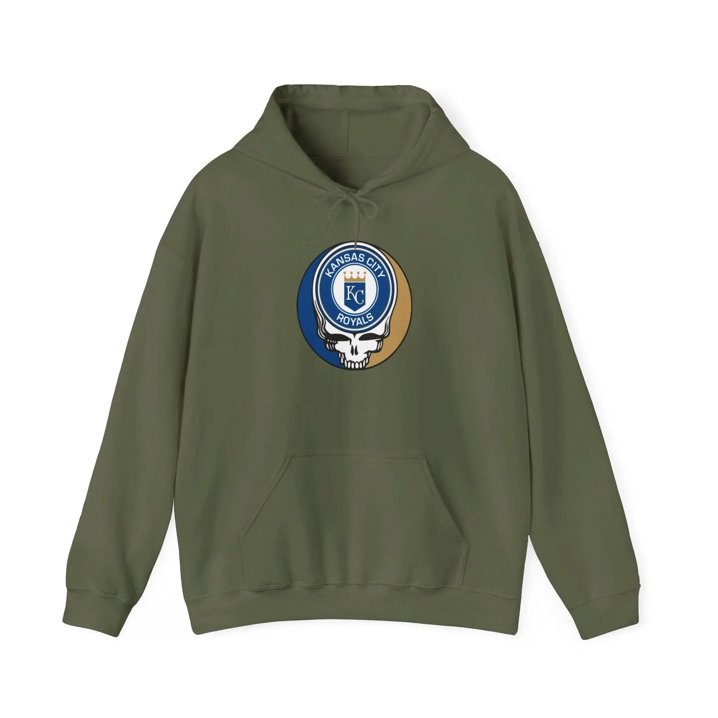 Kansas City Royals Logo Stealie × Grateful Dead Hoodie