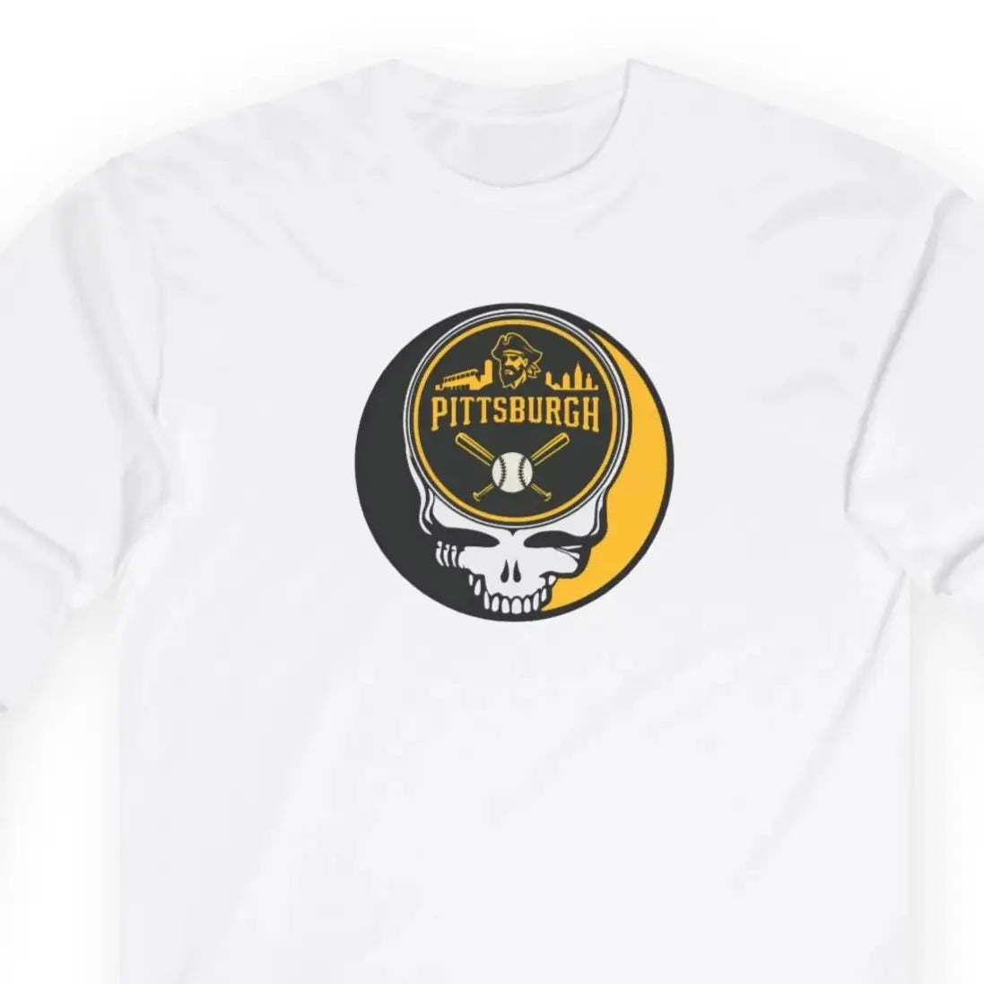 Pittsburgh Pirates Original Stealie Grateful Dead Long Sleeve Shirt