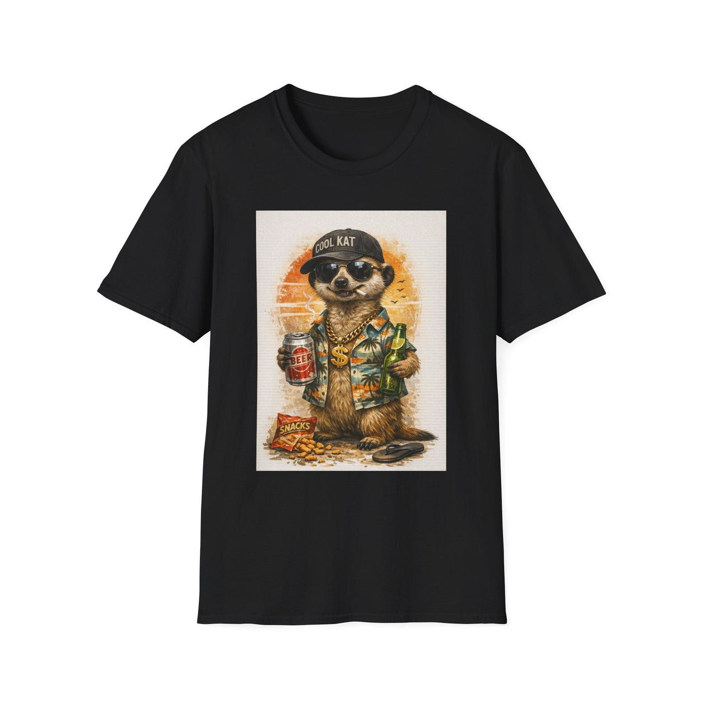 Meerkat Shirt – Funny Realistic Animal Tee for True Meerkat Lovers