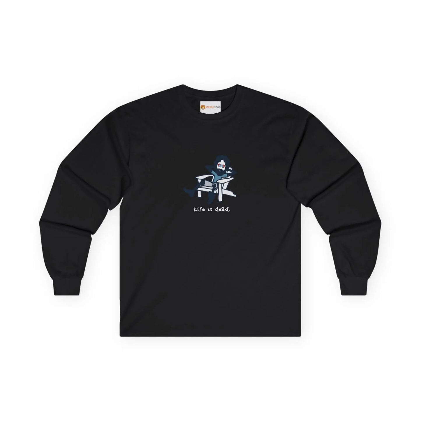 Life is dead.® Adirondack Jerry Grateful Dead Long Sleeve Shirt