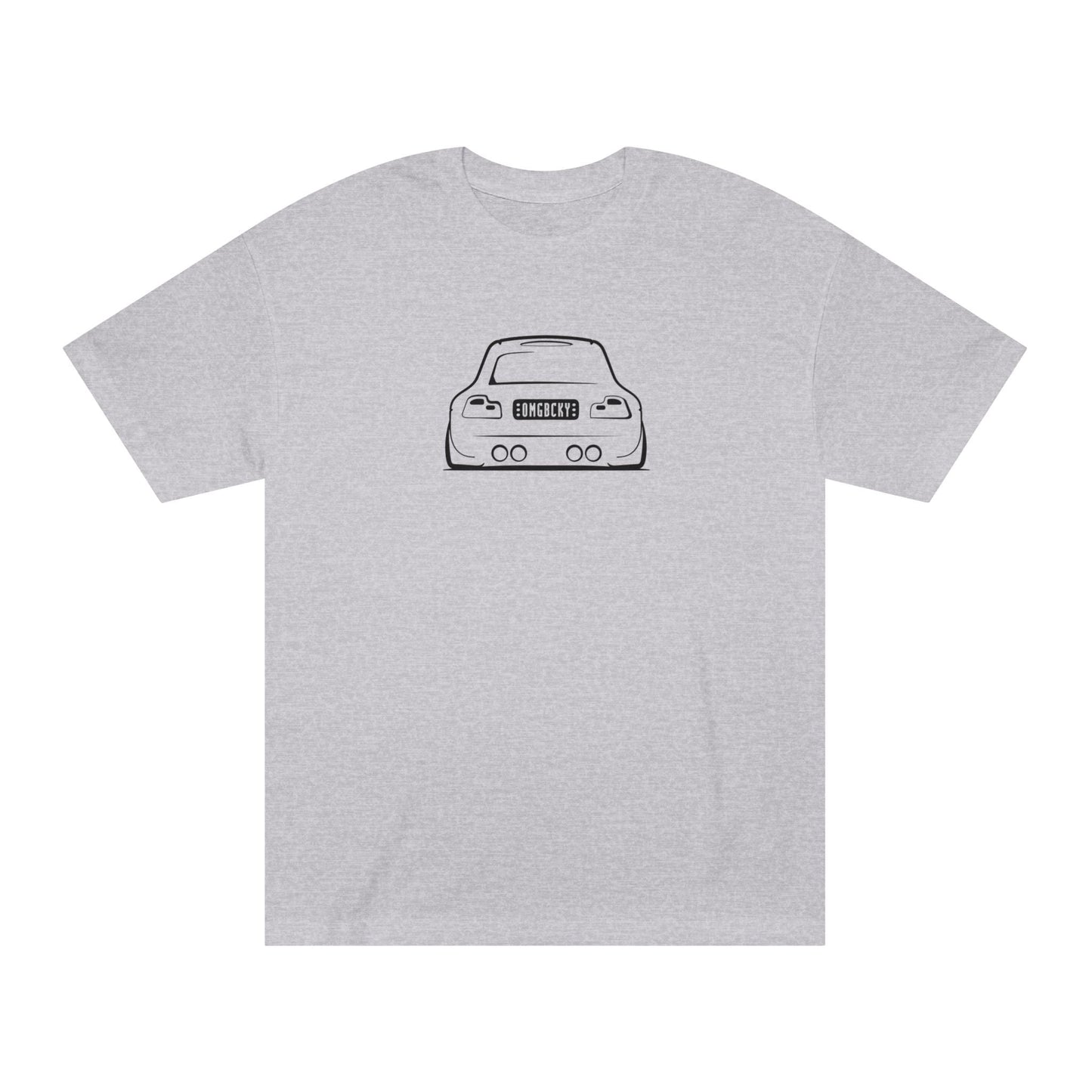 OMGBCKY Black Coupe Silhouette Tee - Unisex American Apparel Classic T-Shirt