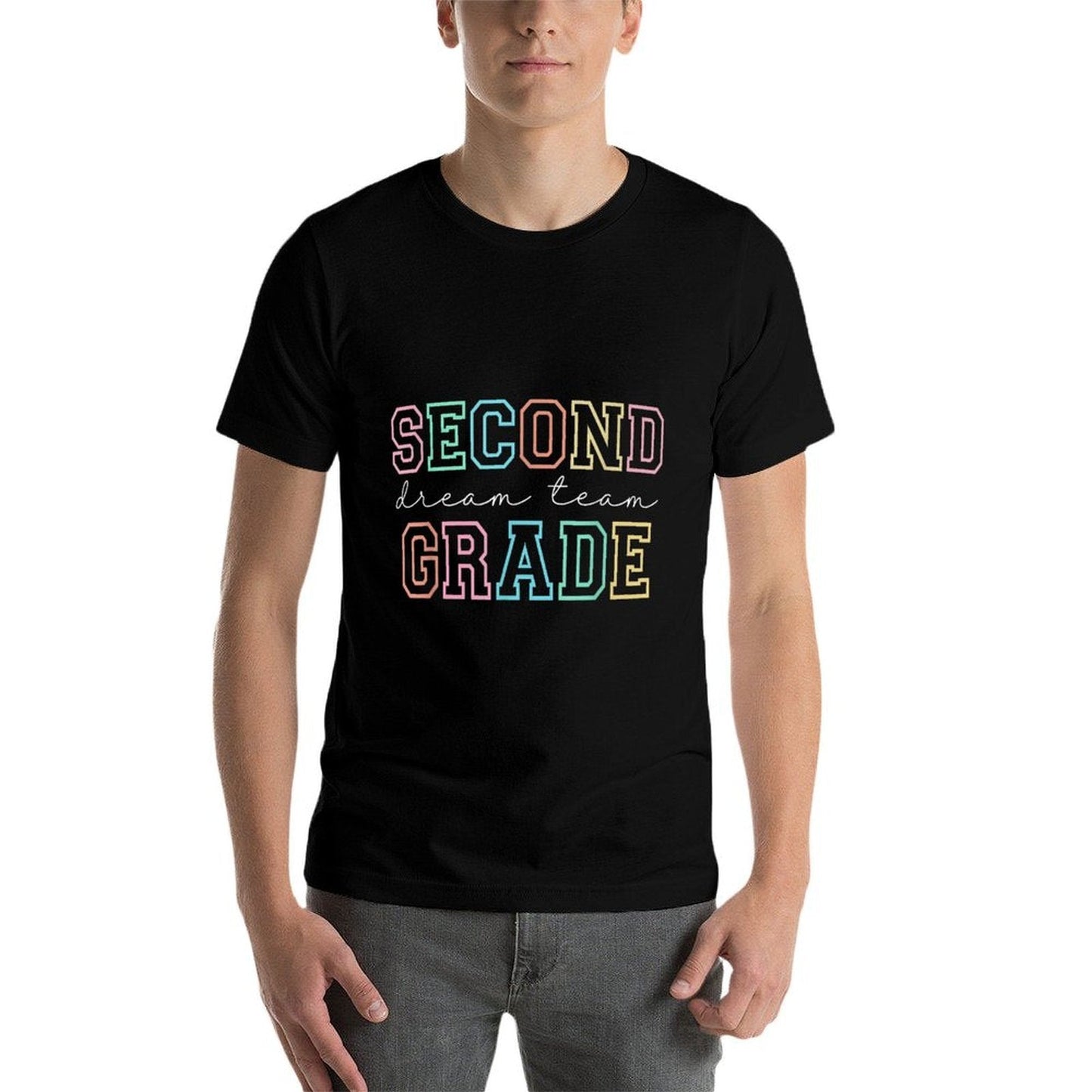 Second Grade Dream Team 2nd Grade First Day Of School  Breathable T-Shirt
