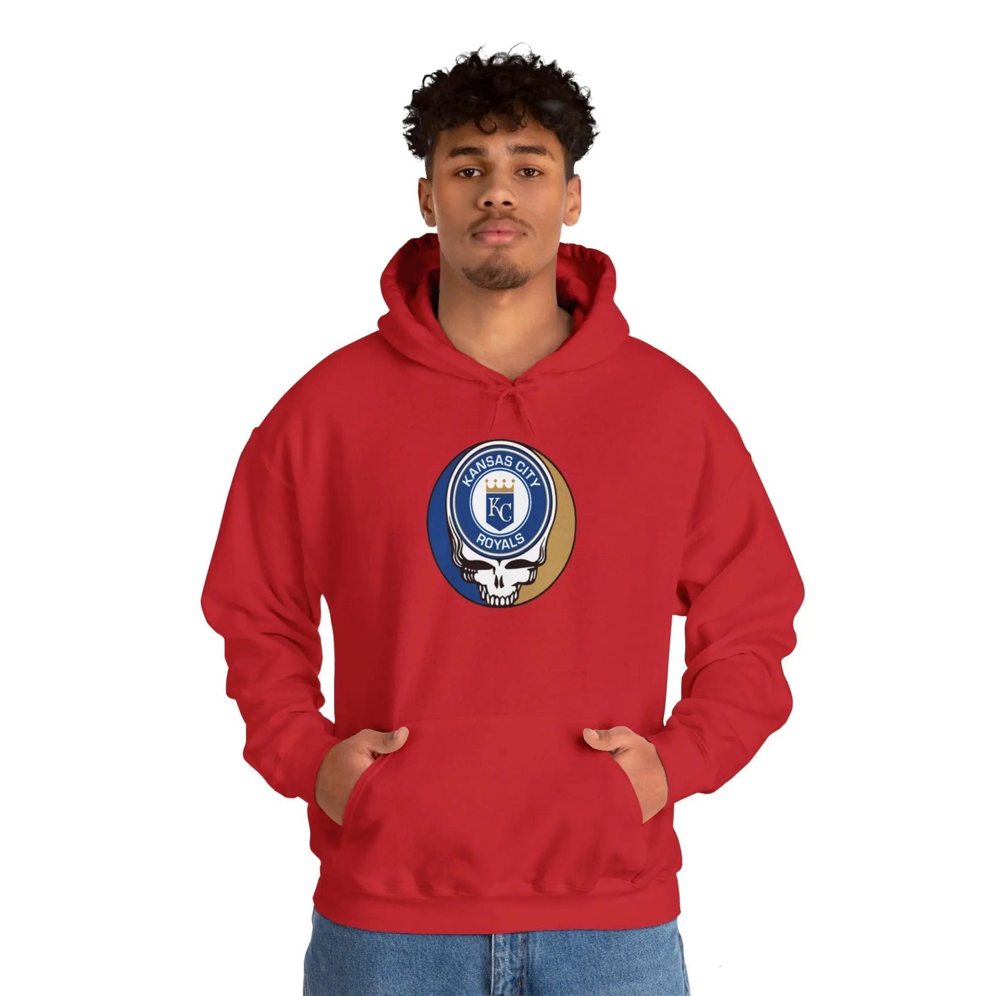 Kansas City Royals Logo Stealie × Grateful Dead Hoodie