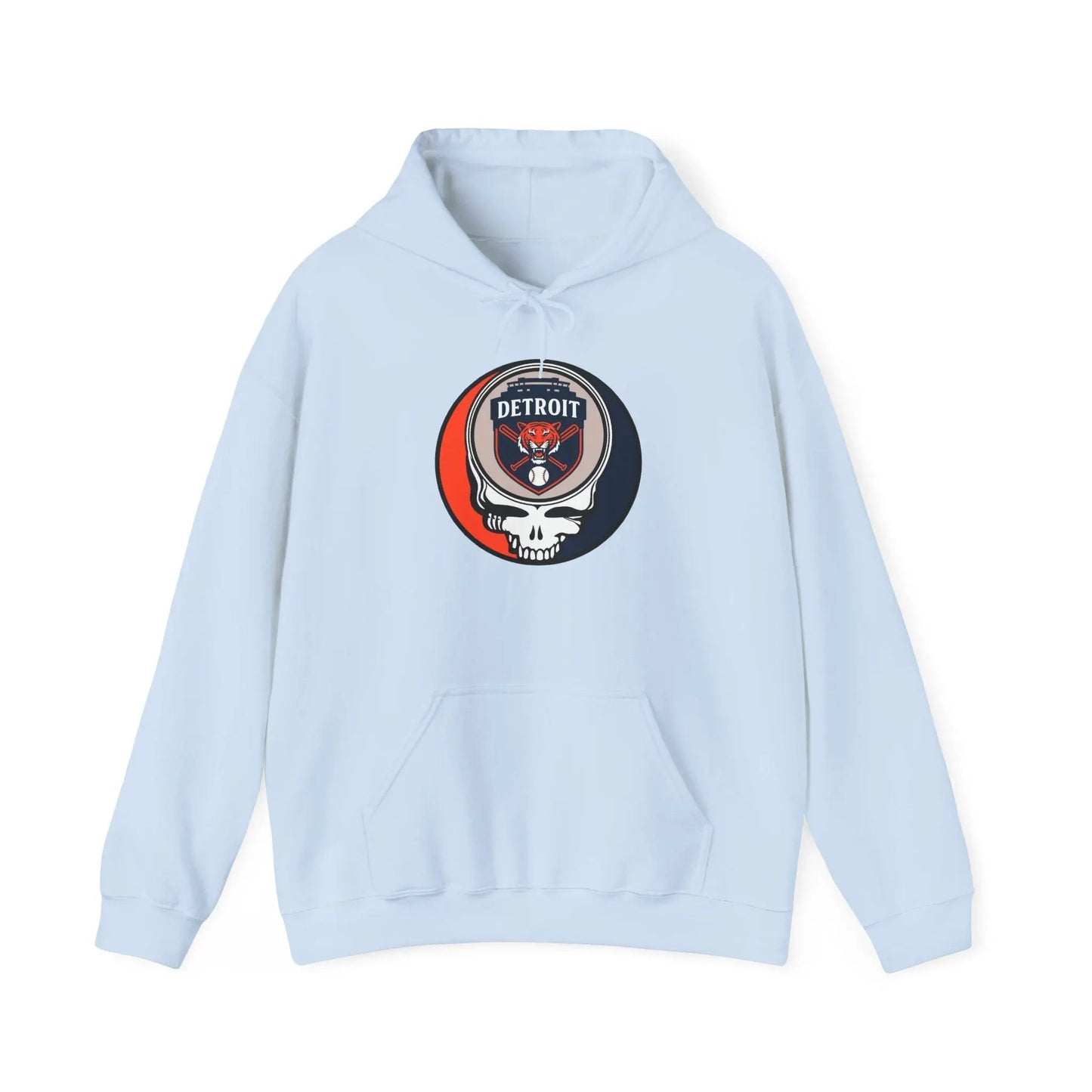 Detroit Tigers Original Stealie × Grateful Dead Hoodie