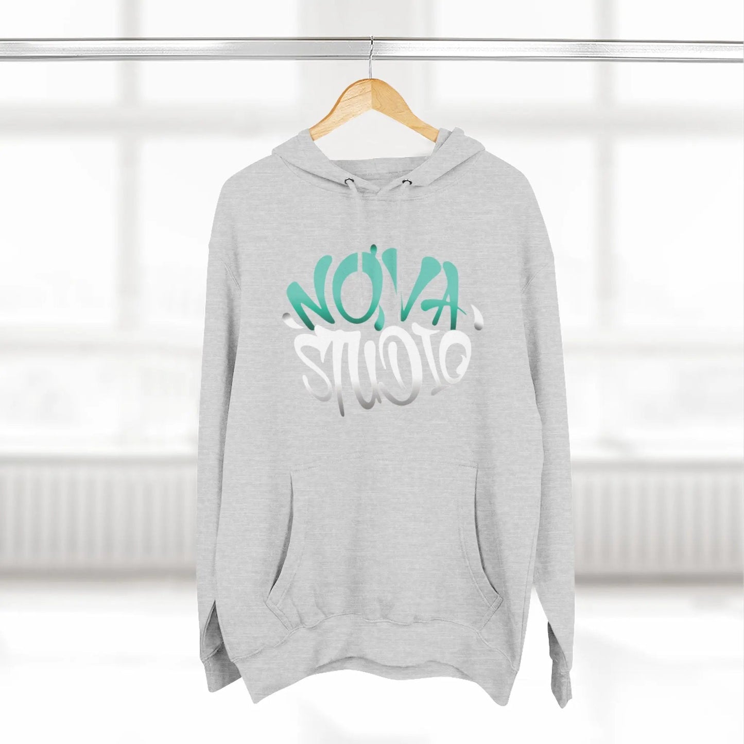 Nova Studio Three-Panel Hoodie - Cozy Streetwear, Unisex Gift, Casual Weekend Apparel, Trendy Layering Piece, Perfect for All Seasons