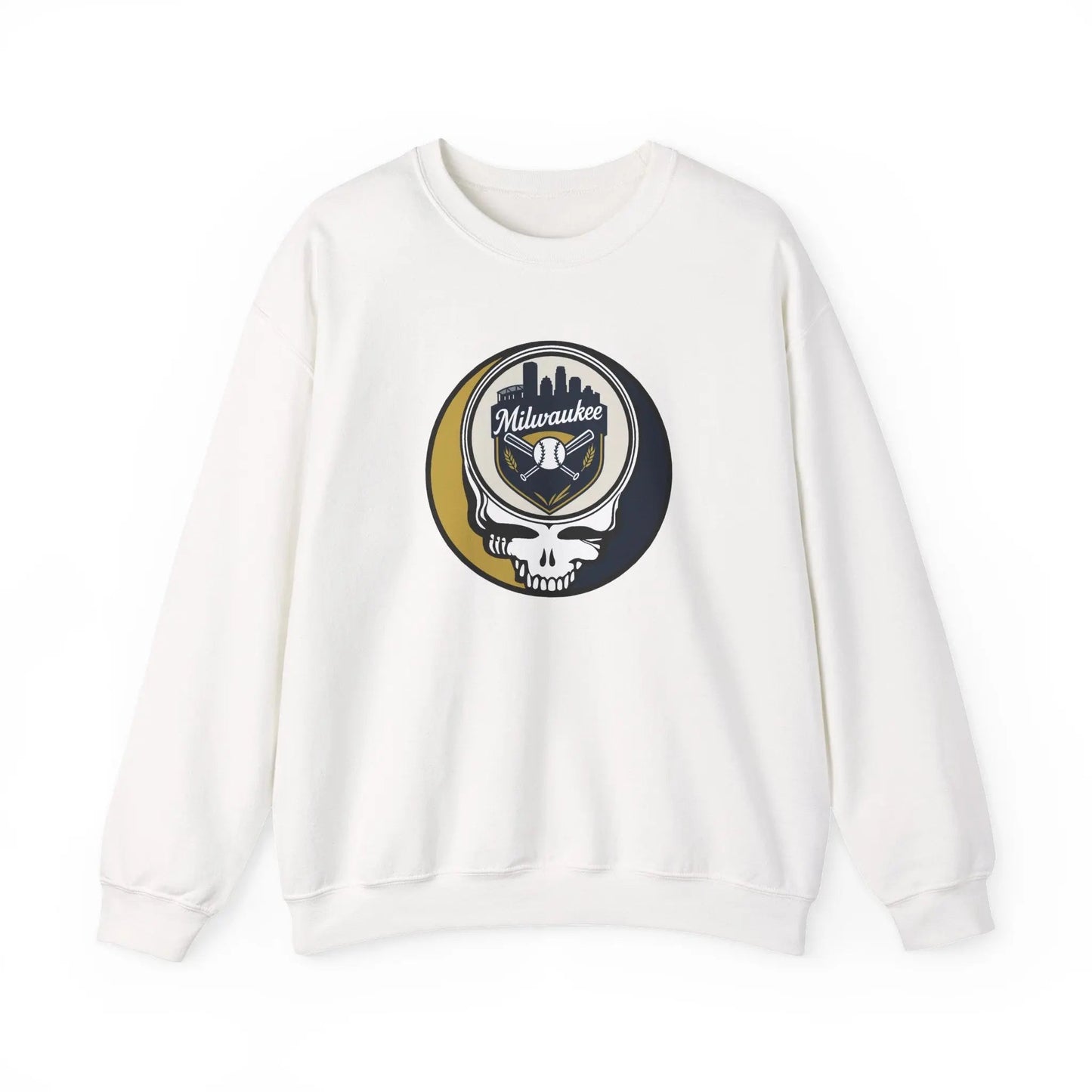 Milwaukee Brewers Original Stealie × Grateful Dead Crewneck