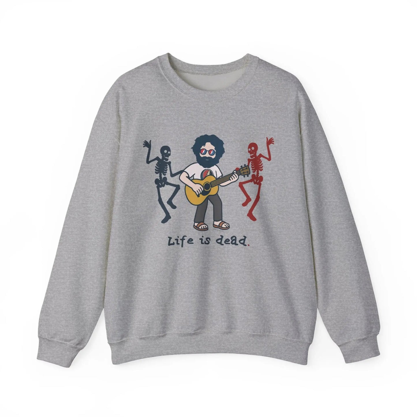 Jerry's Jammin' | Life is dead.® Crewneck | Grateful Dead
