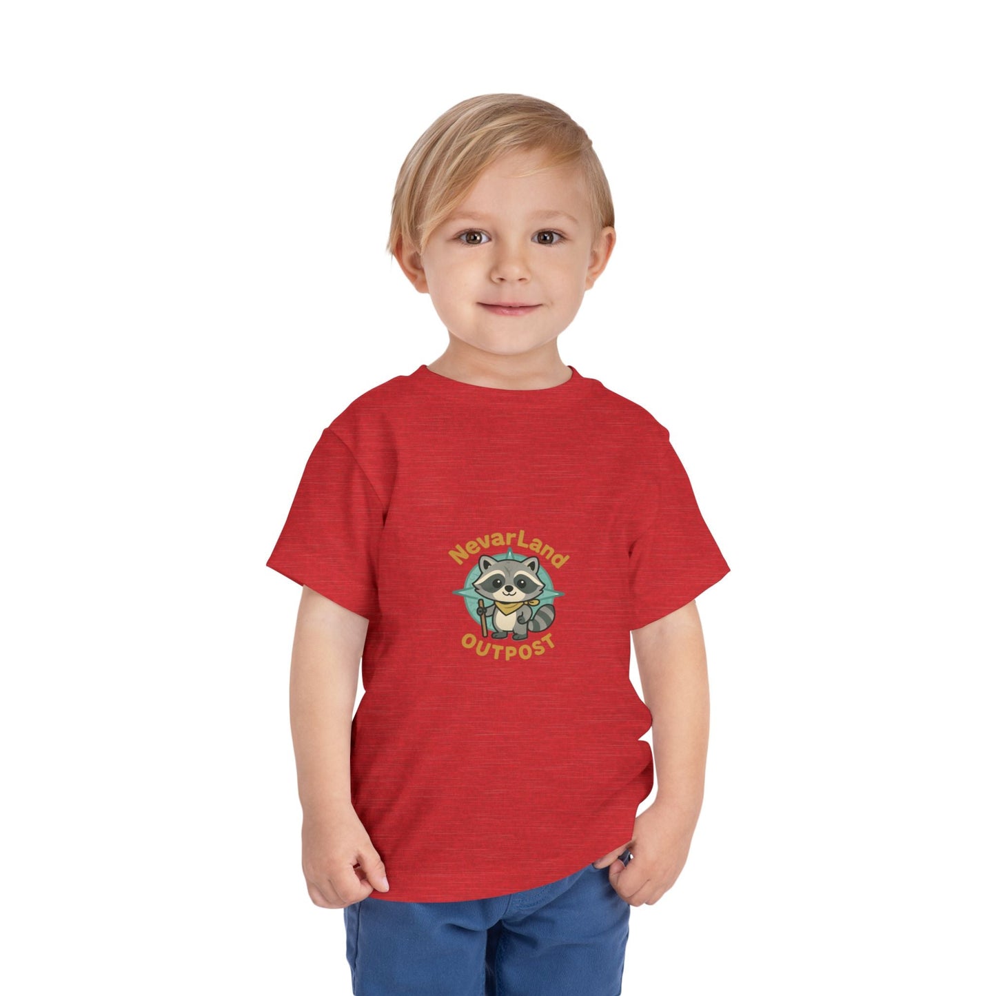 "NevarLand Outpost" Raccoon Adventure - Toddler Tee