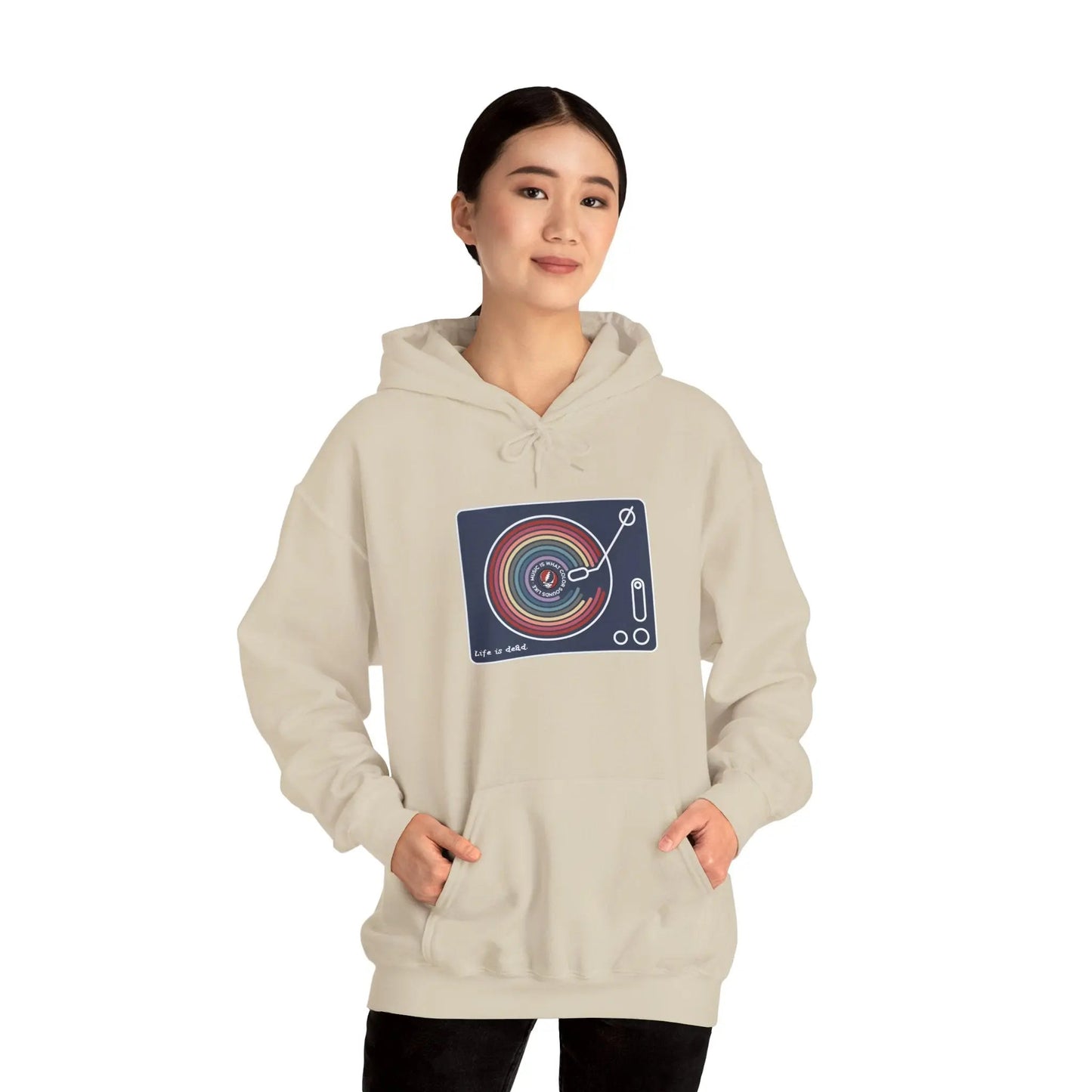 Life is dead.® Music Is What Colors Sound Like Hoodie