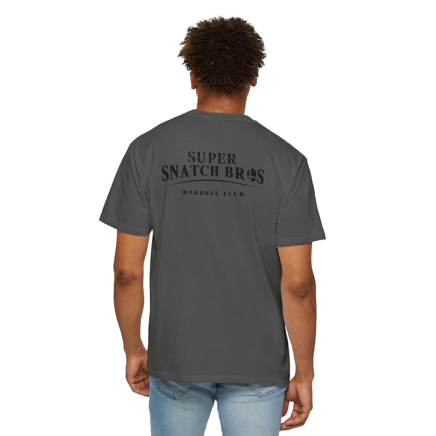 Super Snatch Bros Barbell Club — Chest Logo Tee