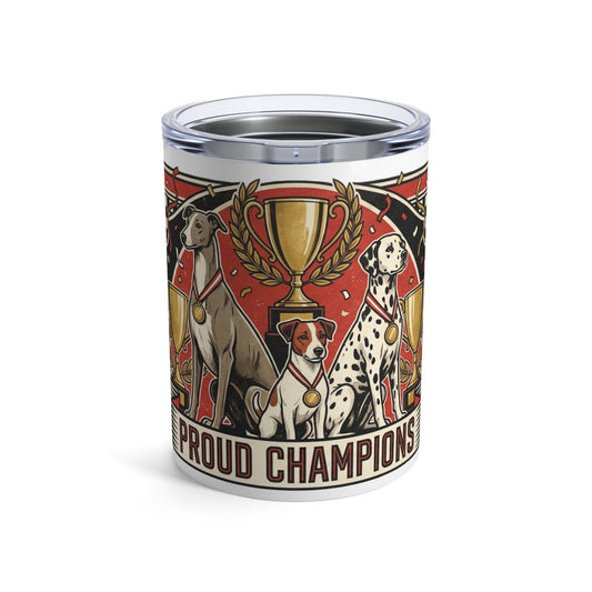 Pit Stop Pups - The Winner's Circle 12oz Short Tumbler