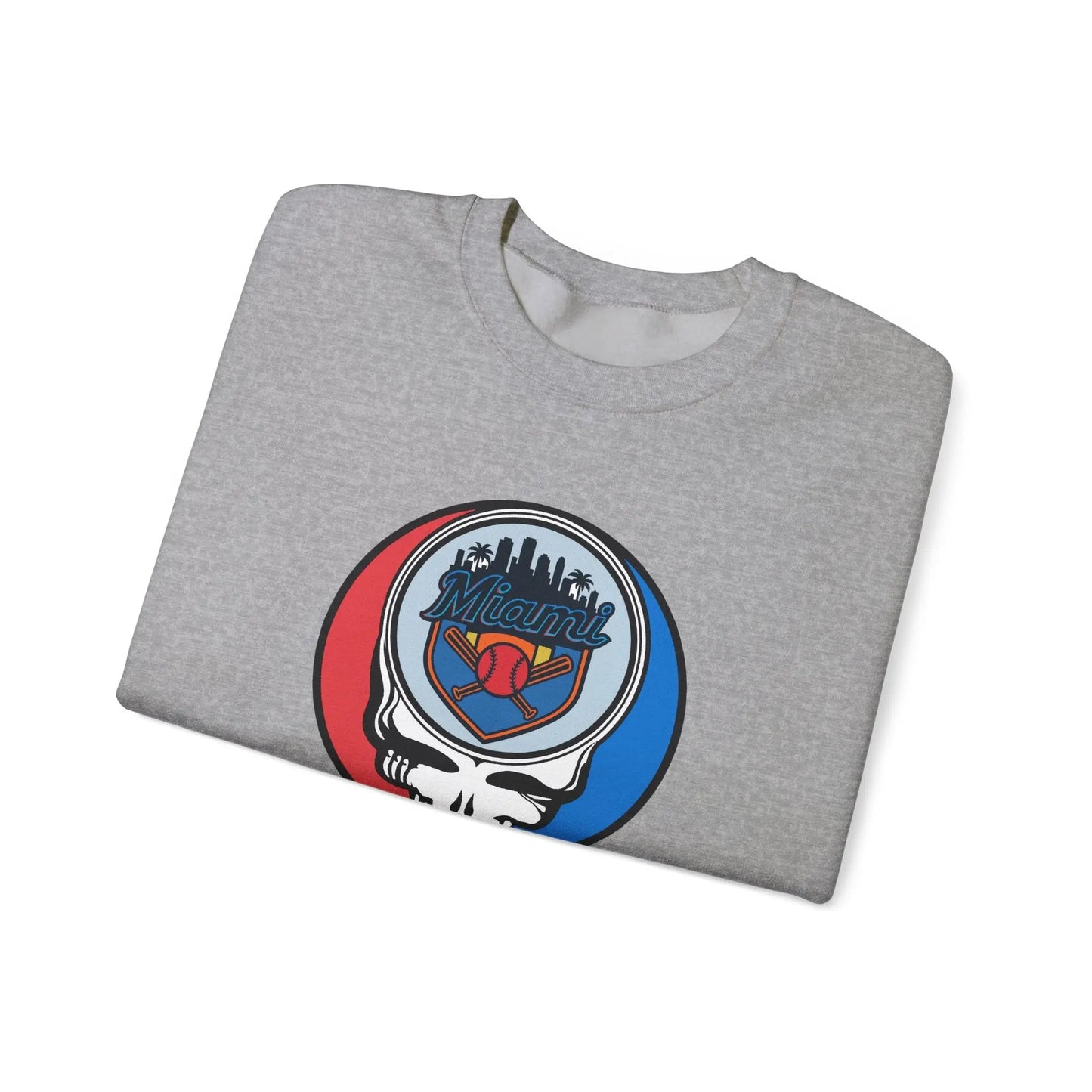 Miami Marlins Original Stealie × Grateful Dead Crewneck
