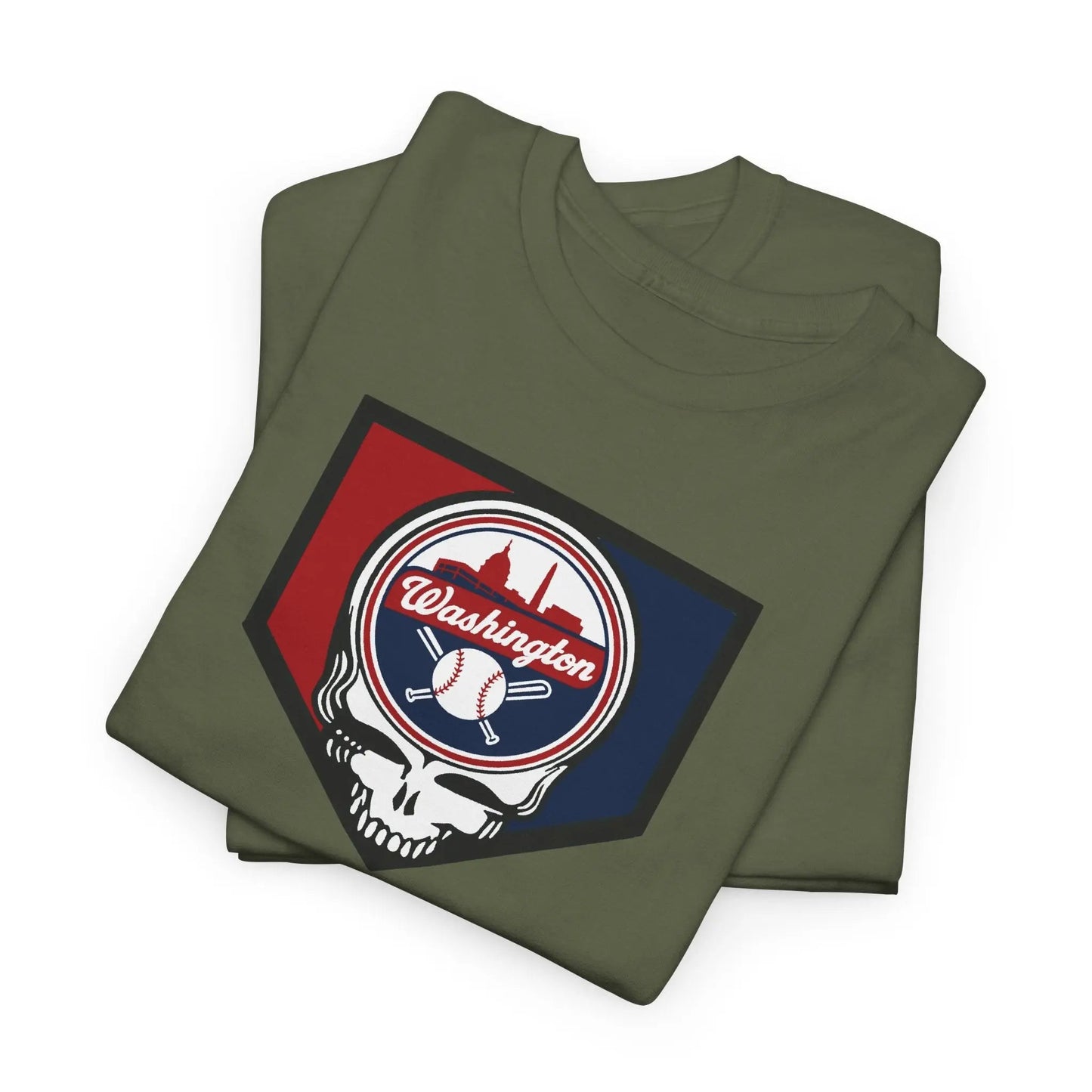 Washington Nationals Original Home Plate Edition × Grateful Dead Tee