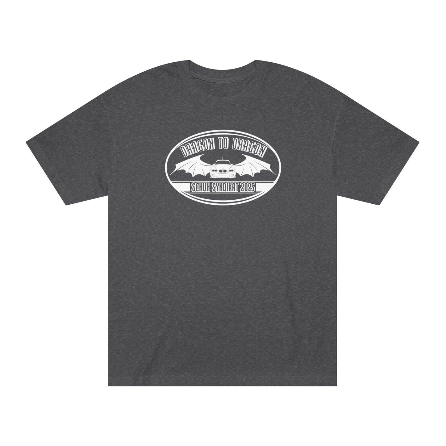 Schuh Syndikat Dragon to Dragon 2025 Tee - Unisex American Apparel Classic T-Shirt