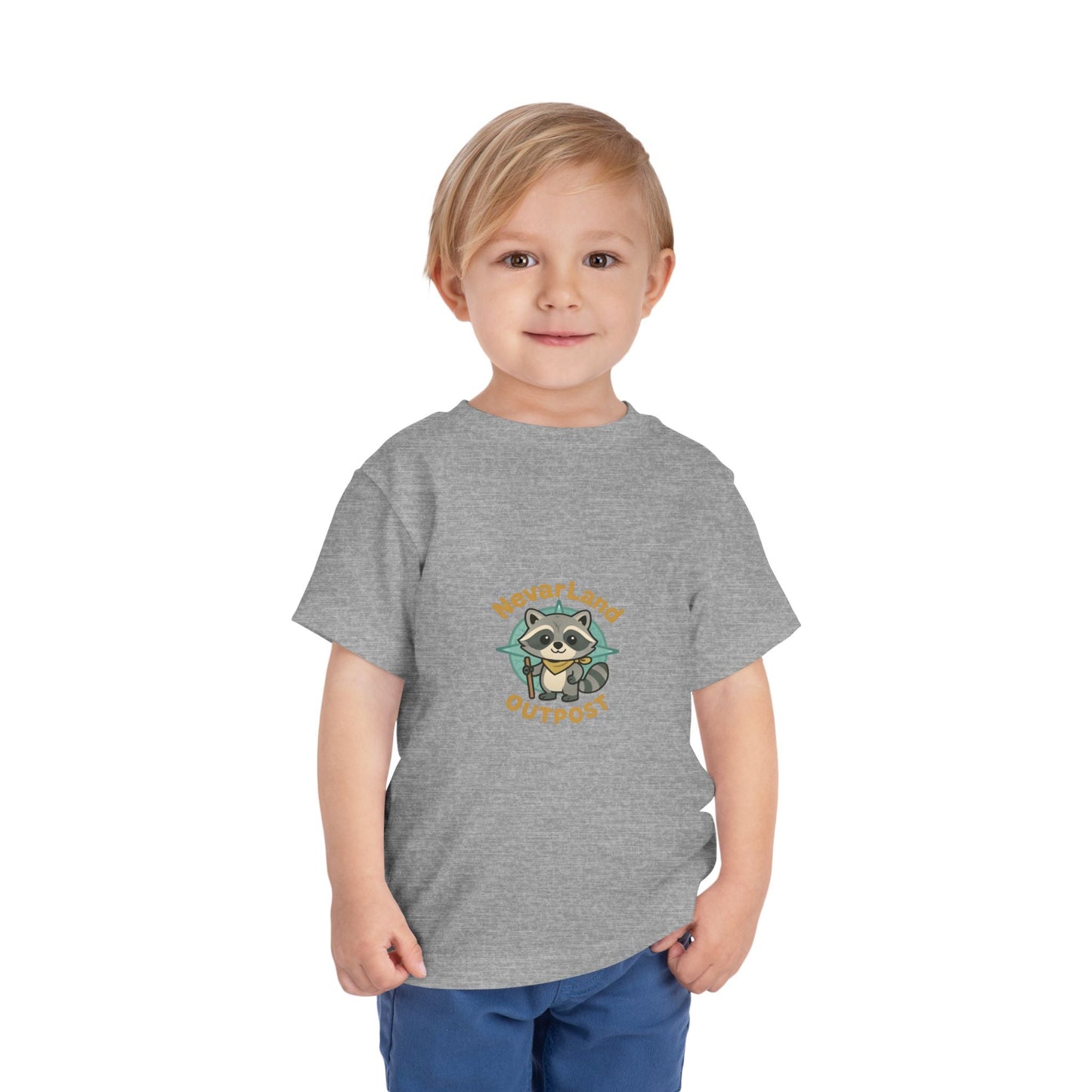 "NevarLand Outpost" Raccoon Adventure - Toddler Tee