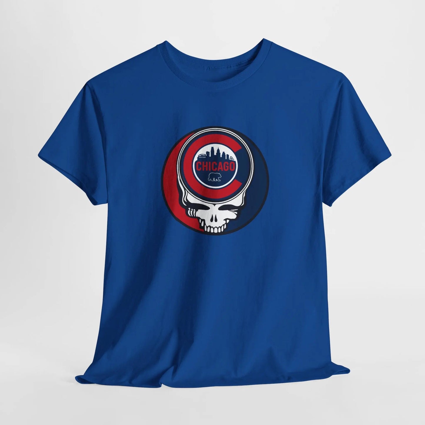 Chicago Cubs original Stealie × Grateful Dead Tee