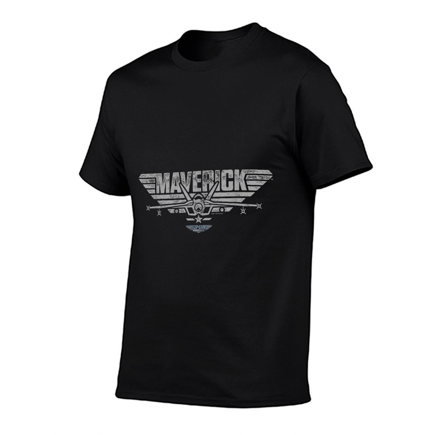 Top Gun Maverick Plane Logo  High-quality Stitching T-Shirt