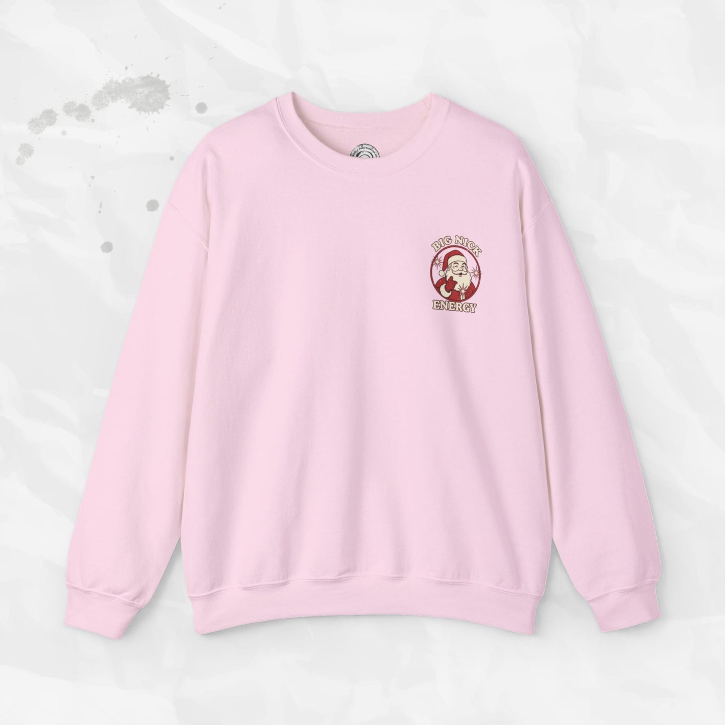 Big Nick Energy – Crewneck Sweatshirt (Pocket Print)