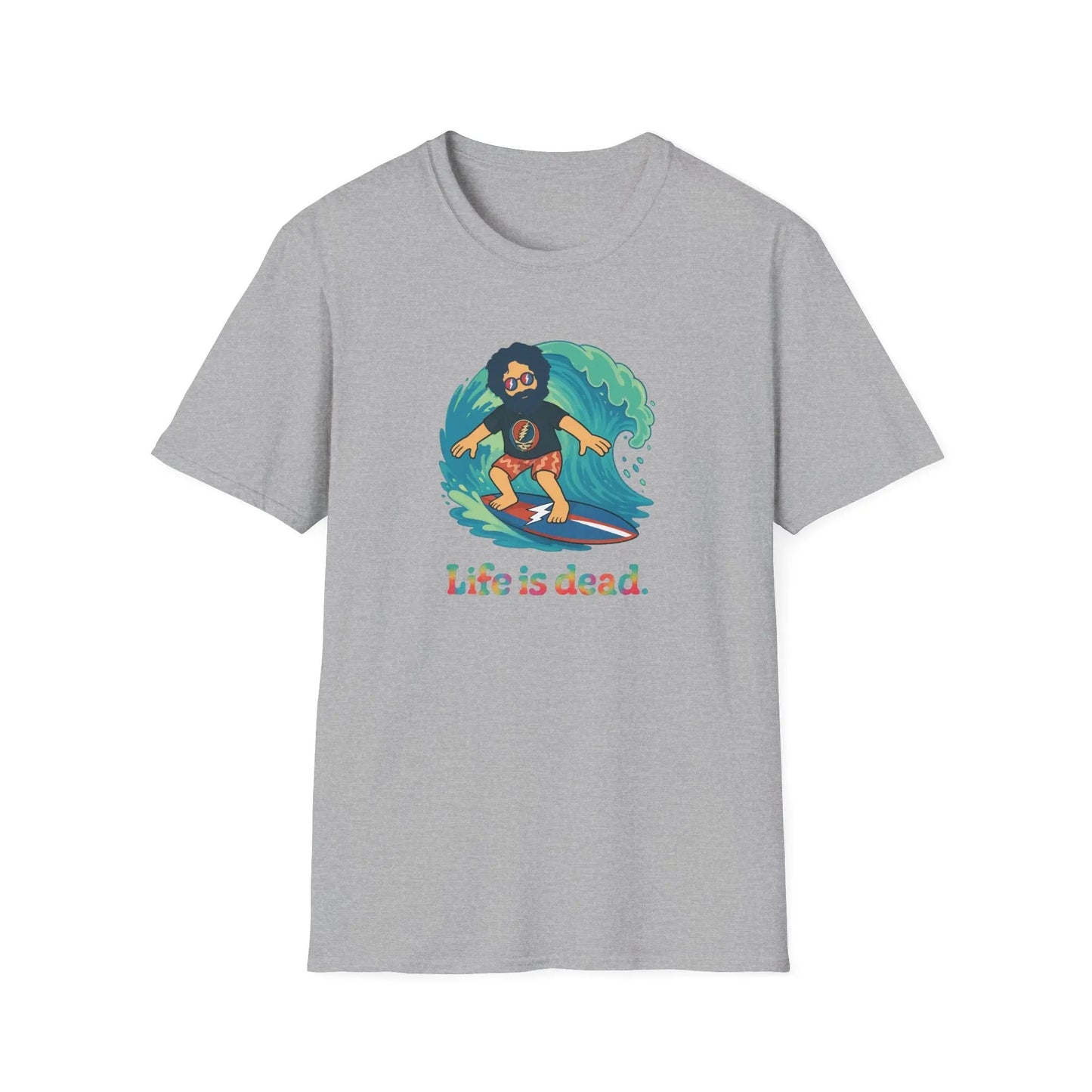 Surfin' Jerry - Life is dead.® × Grateful Dead Tee