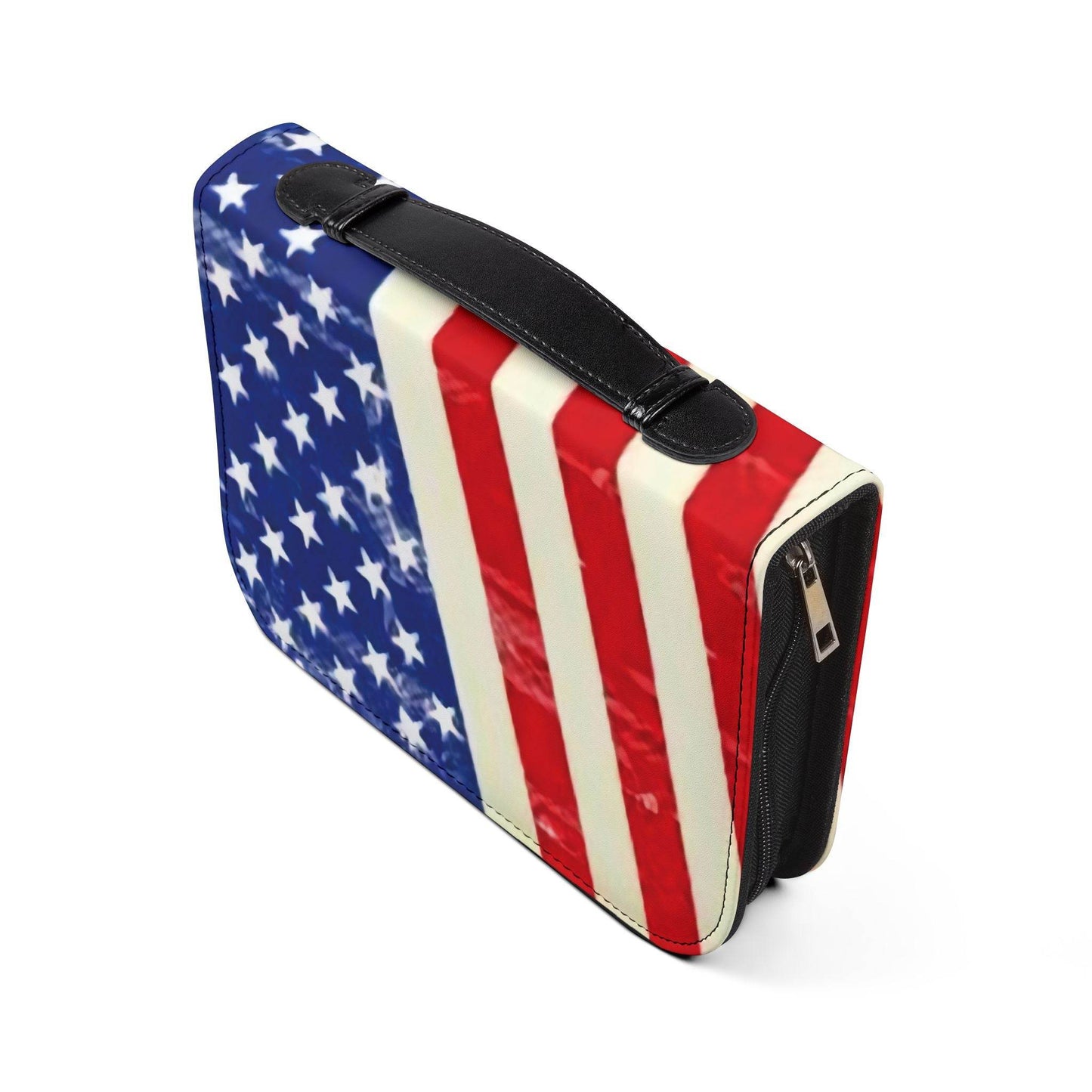 Patriotic Bible Cover - American Flag Design