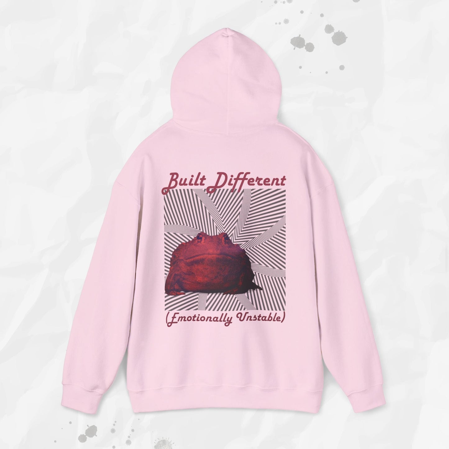 Built Different (Emotionally Unstable) – Hoodie