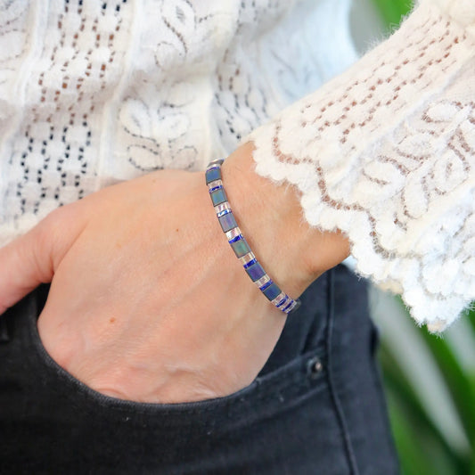 NEBULA - Tila Bead Bracelet | ADJUSTABLE Mack & Rex