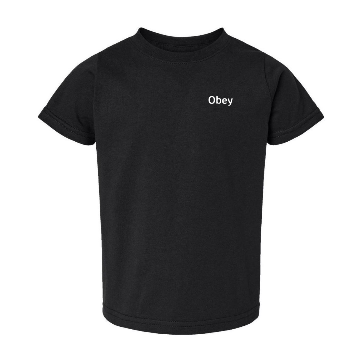 Rabbit Skins - Toddler Fine Jersey Tee - "Obey"