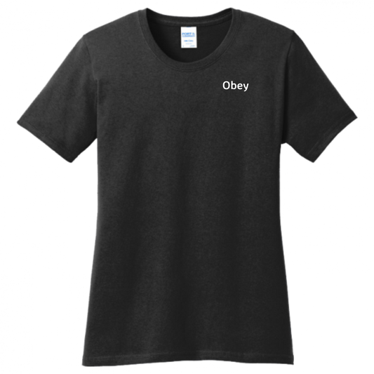 Womens T-Shirt - "Obey"