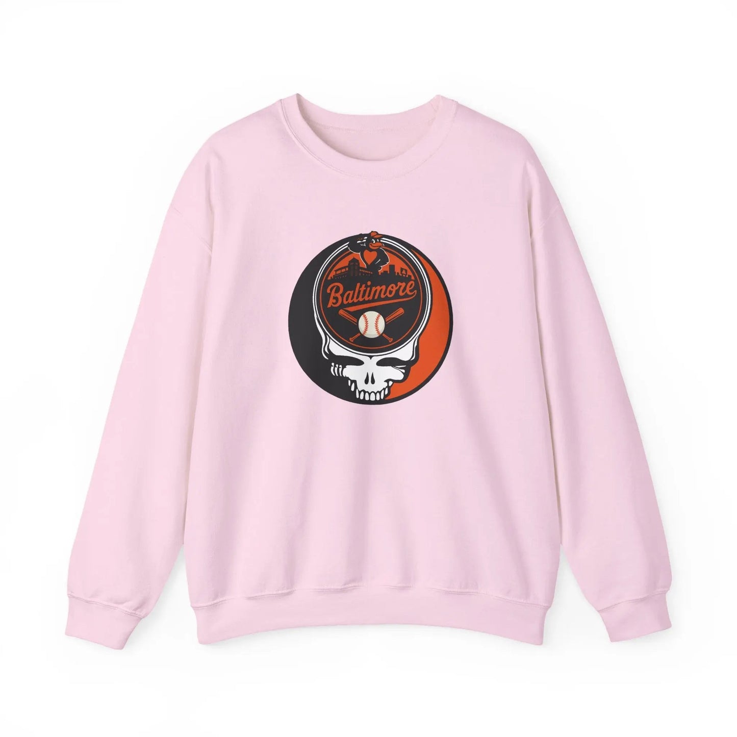 Baltimore Orioles Original Stealie × Grateful Dead Crewneck