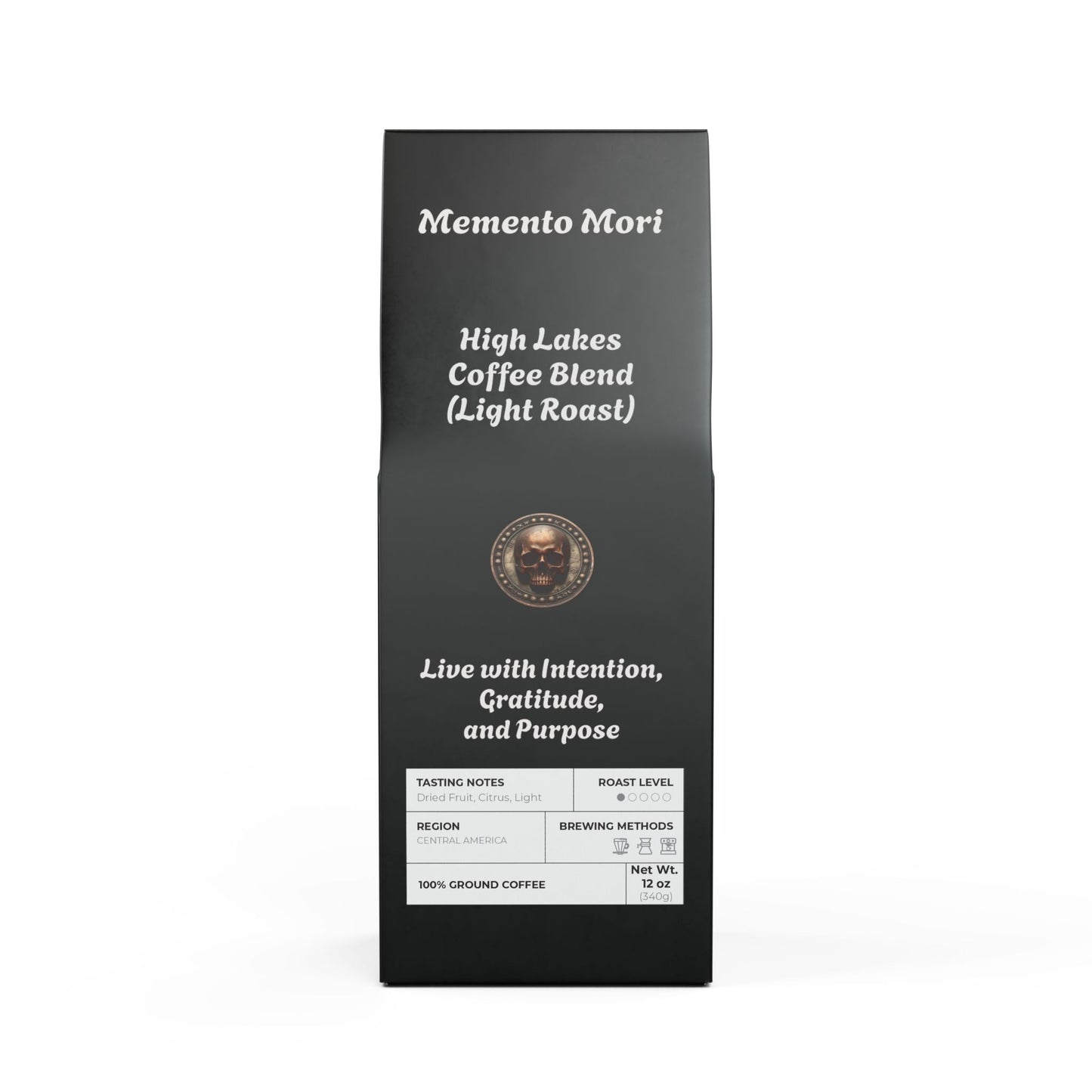 High Lakes Coffee Blend (Light Roast) - "Memento Mori"