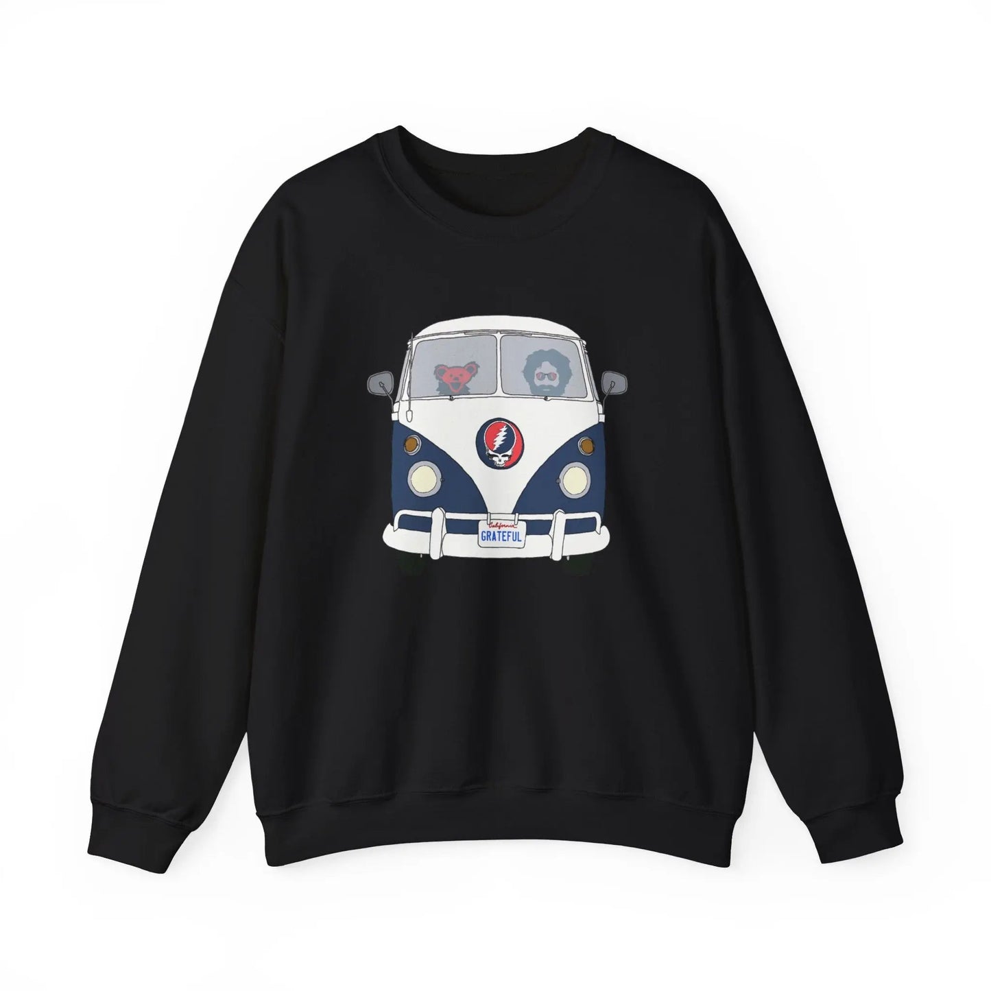 Jerry's Takin' The Bus Life is dead.® Crewneck | Grateful Dead