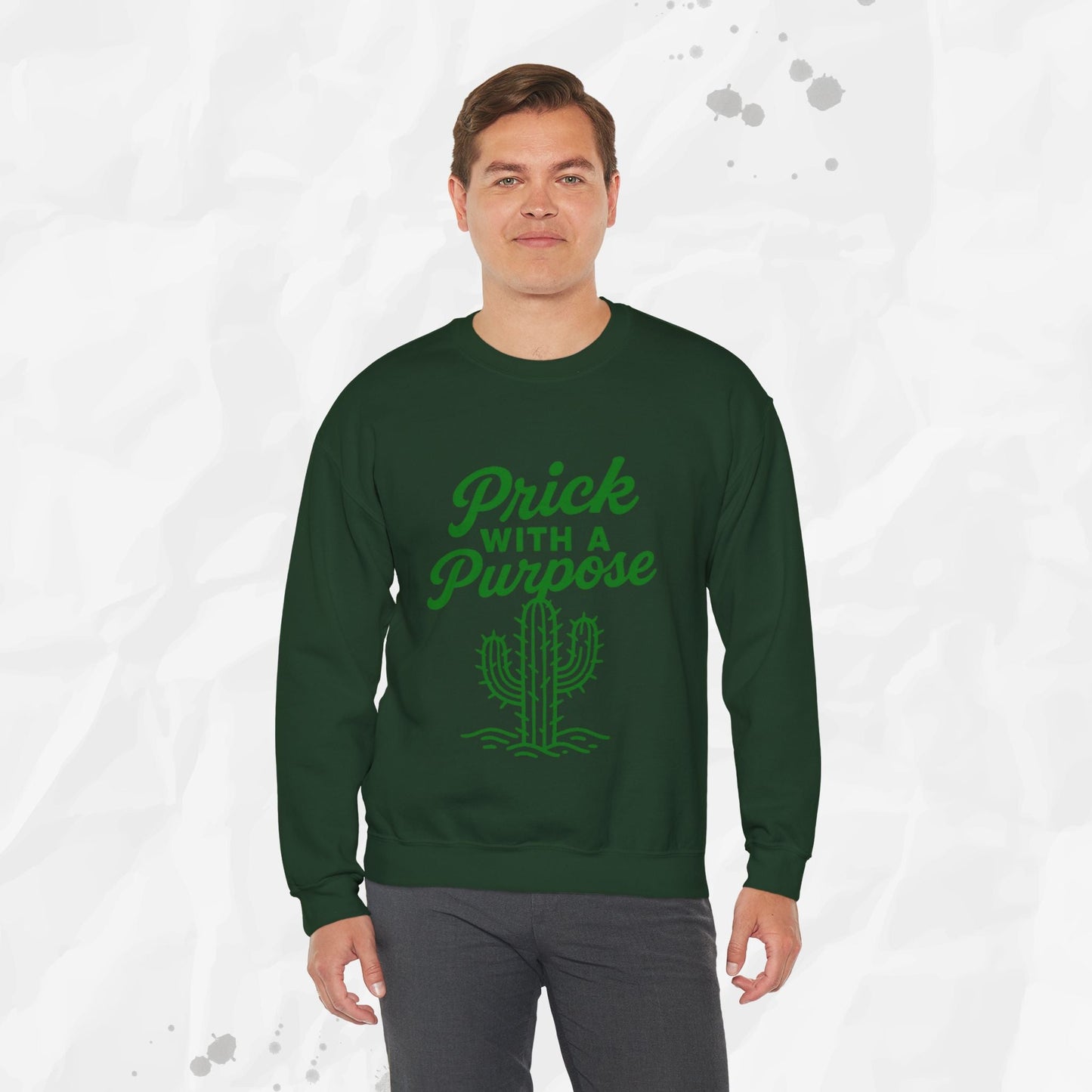 Prick With A Purpose - Crewneck Sweatshirt